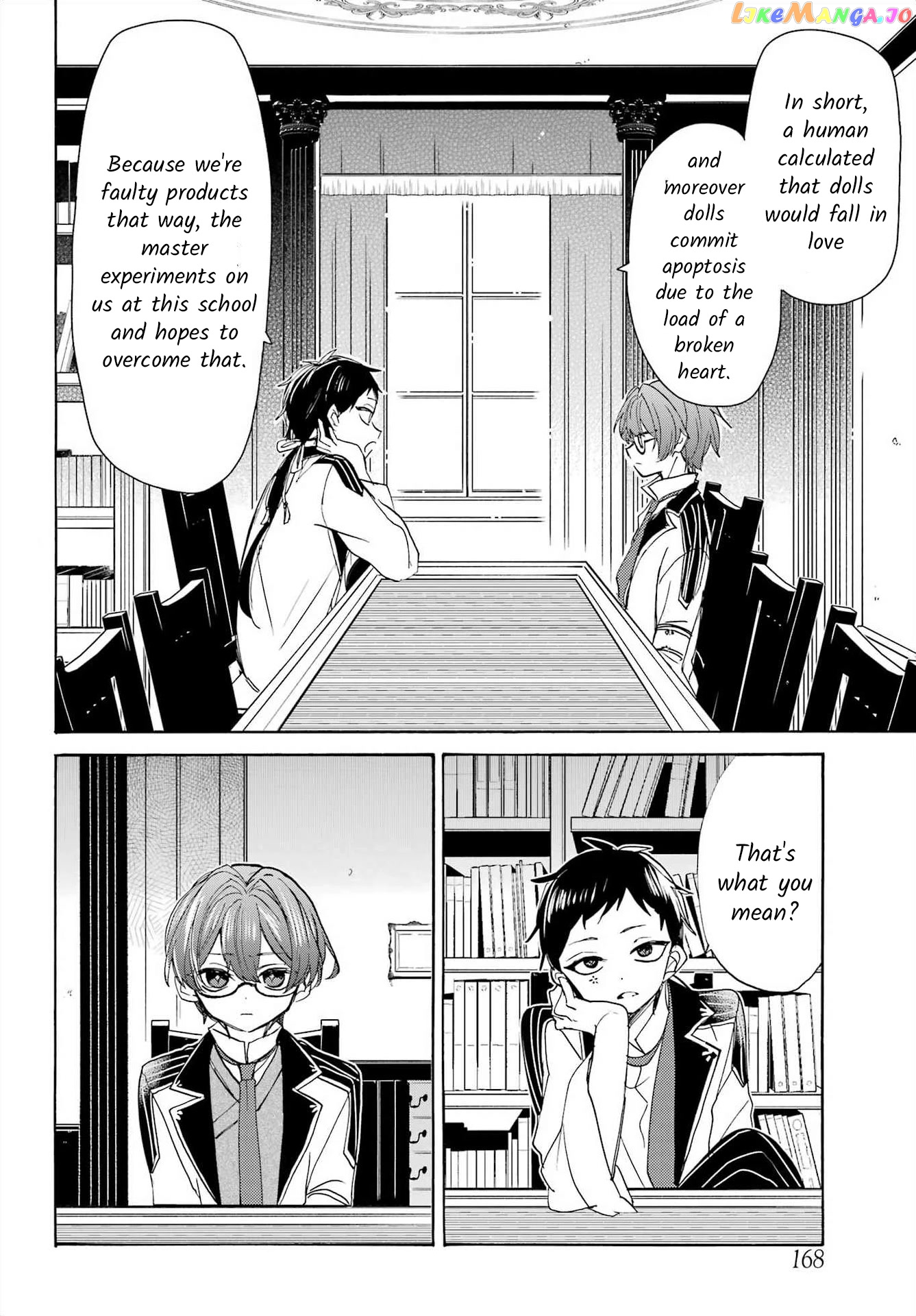 Romancing Apoptosis Doll Sartain In Love chapter 12 - page 6