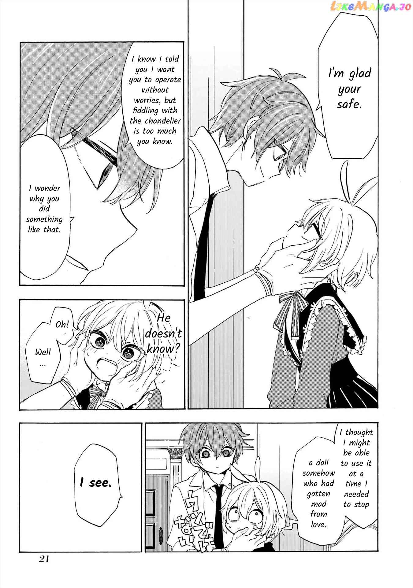 Romancing Apoptosis Doll Sartain In Love chapter 6 - page 21
