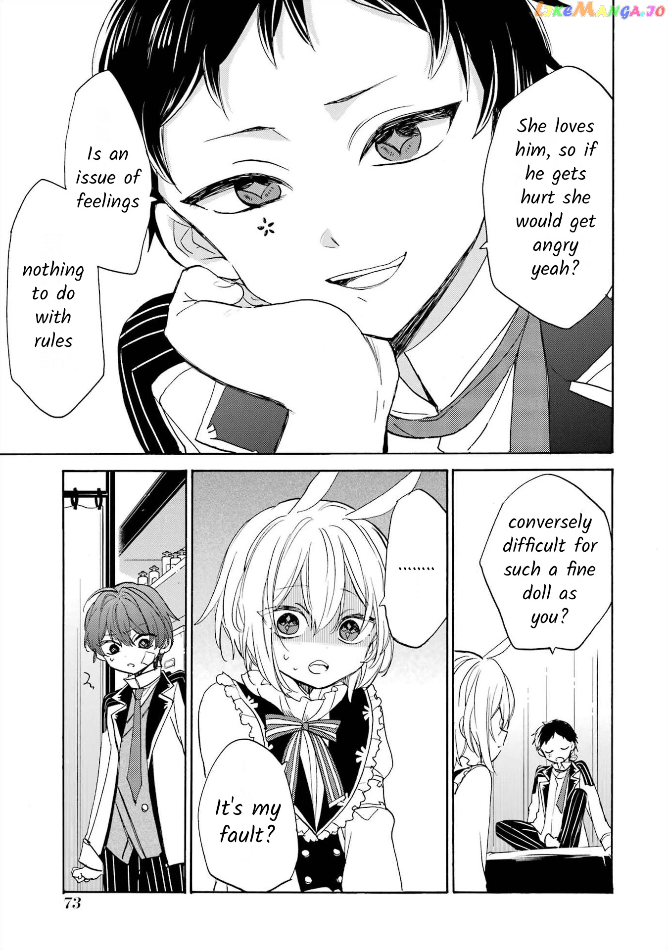 Romancing Apoptosis Doll Sartain In Love chapter 8 - page 12