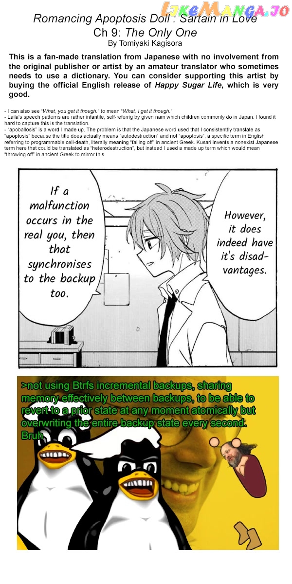Romancing Apoptosis Doll Sartain In Love chapter 9 - page 42