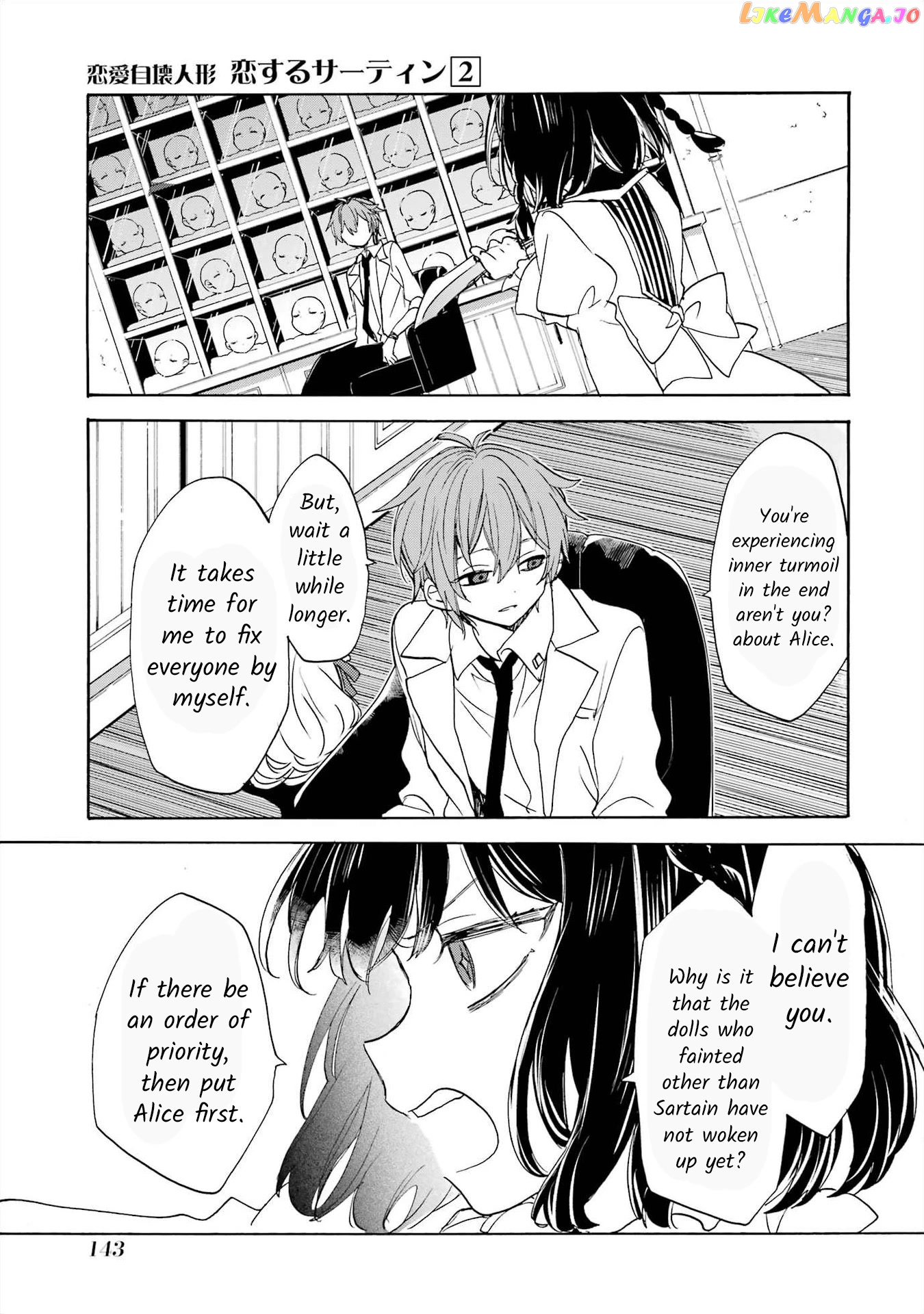 Romancing Apoptosis Doll Sartain In Love chapter 10 - page 19