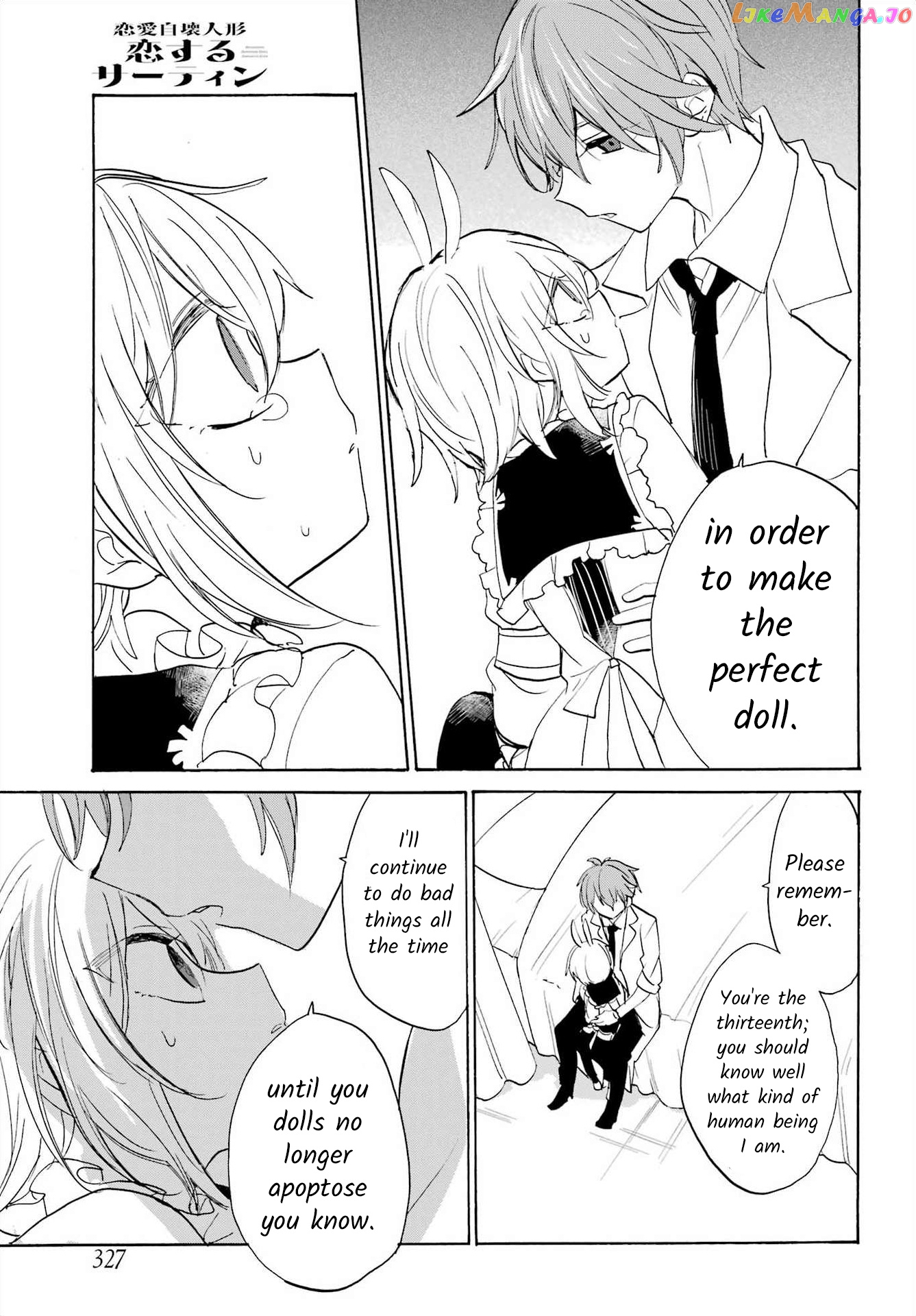 Romancing Apoptosis Doll Sartain In Love chapter 19 - page 9