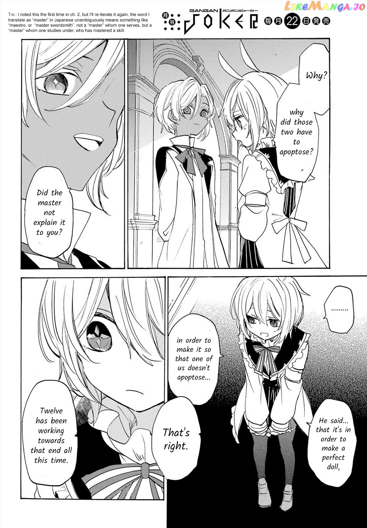 Romancing Apoptosis Doll Sartain In Love chapter 21 - page 4