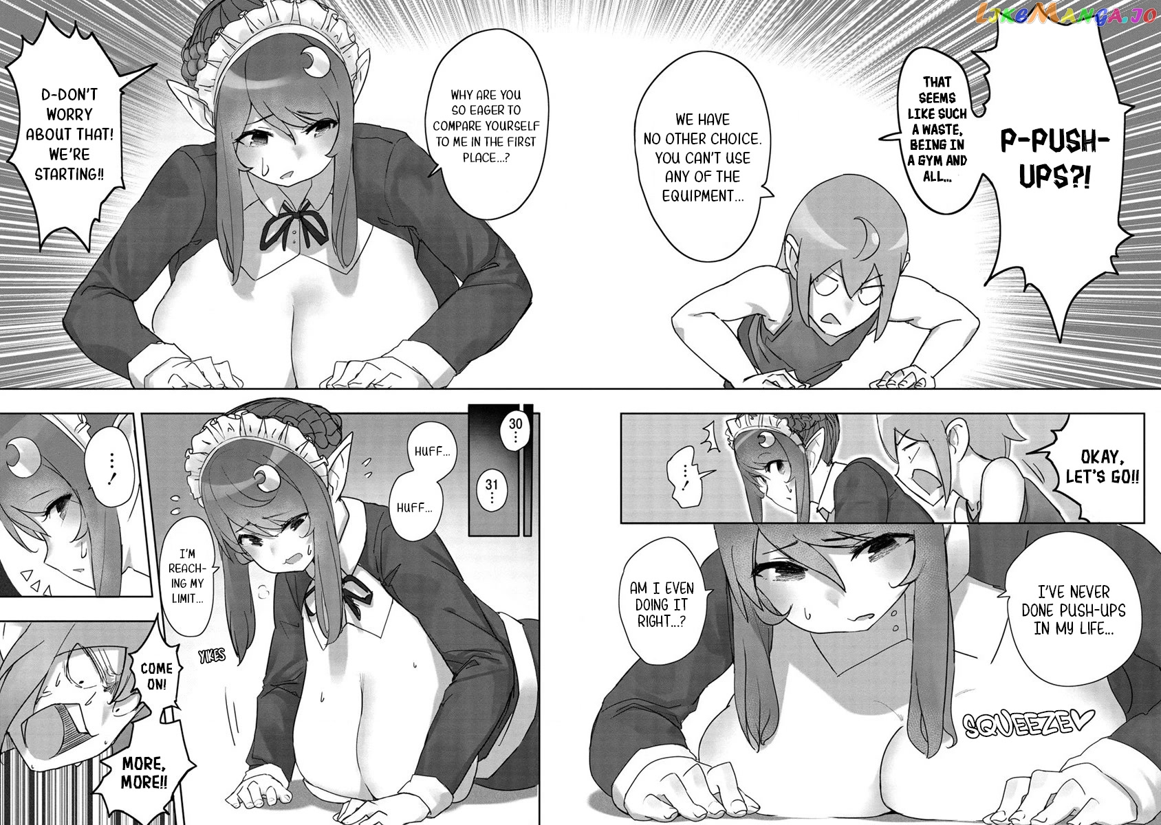 The Giant Maid Puts You In Your Place ♥ chapter 2 - page 6