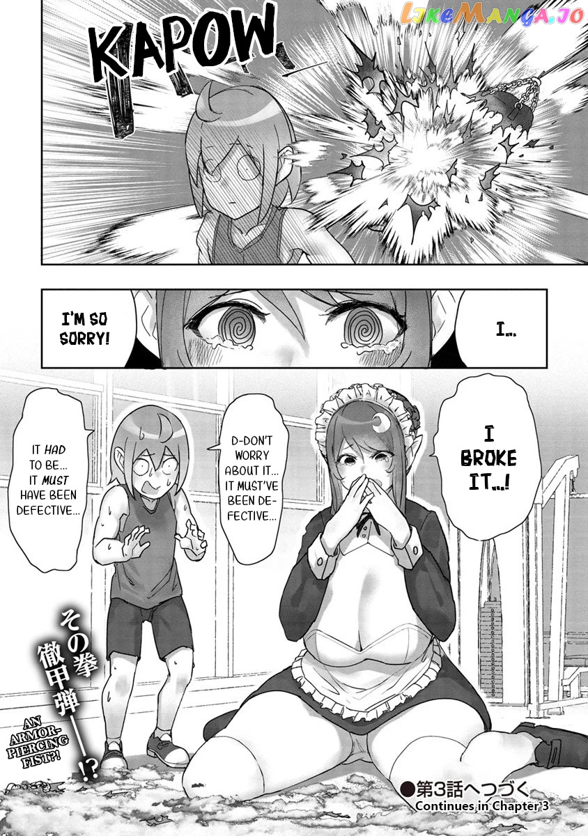 The Giant Maid Puts You In Your Place ♥ chapter 2 - page 9
