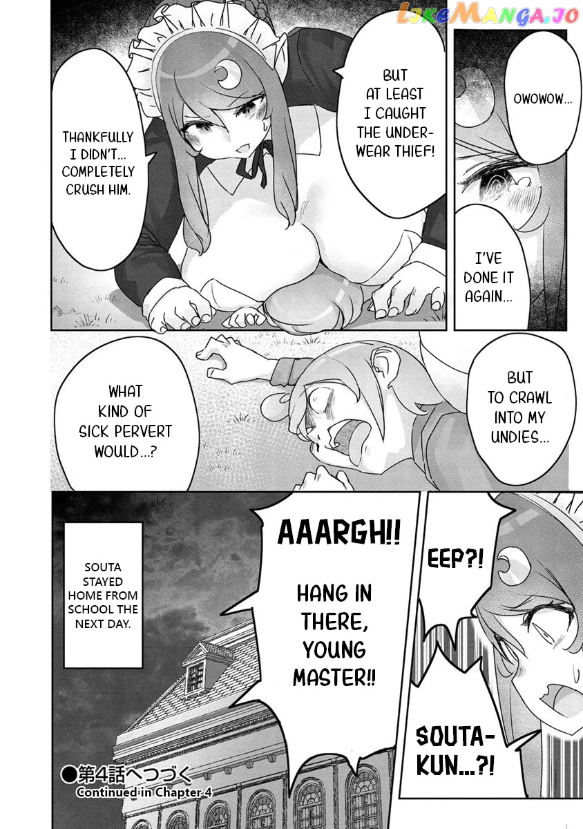 The Giant Maid Puts You In Your Place ♥ chapter 3 - page 11