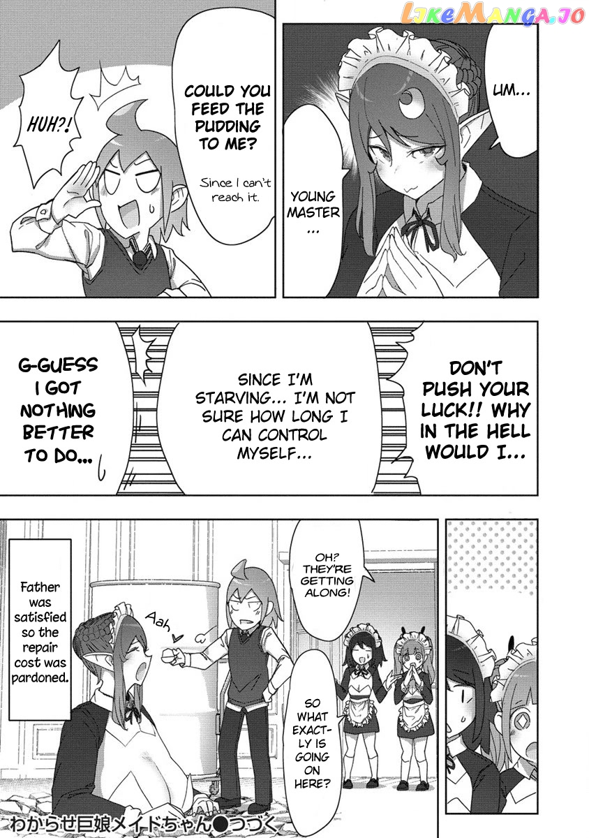 The Giant Maid Puts You In Your Place ♥ chapter 12 - page 18