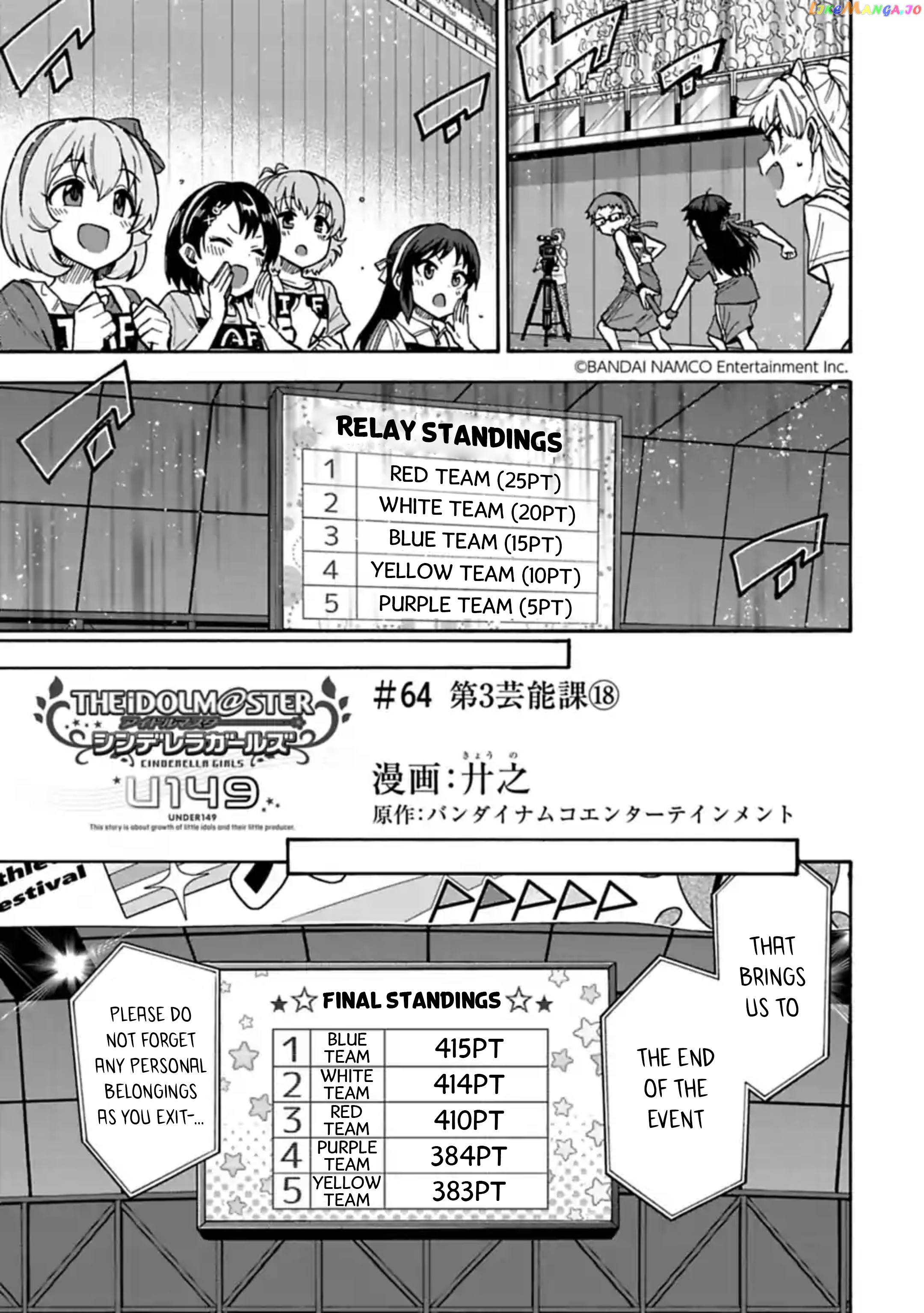 The Idolm@Ster Cinderella Girls - U149 chapter 64 - page 1
