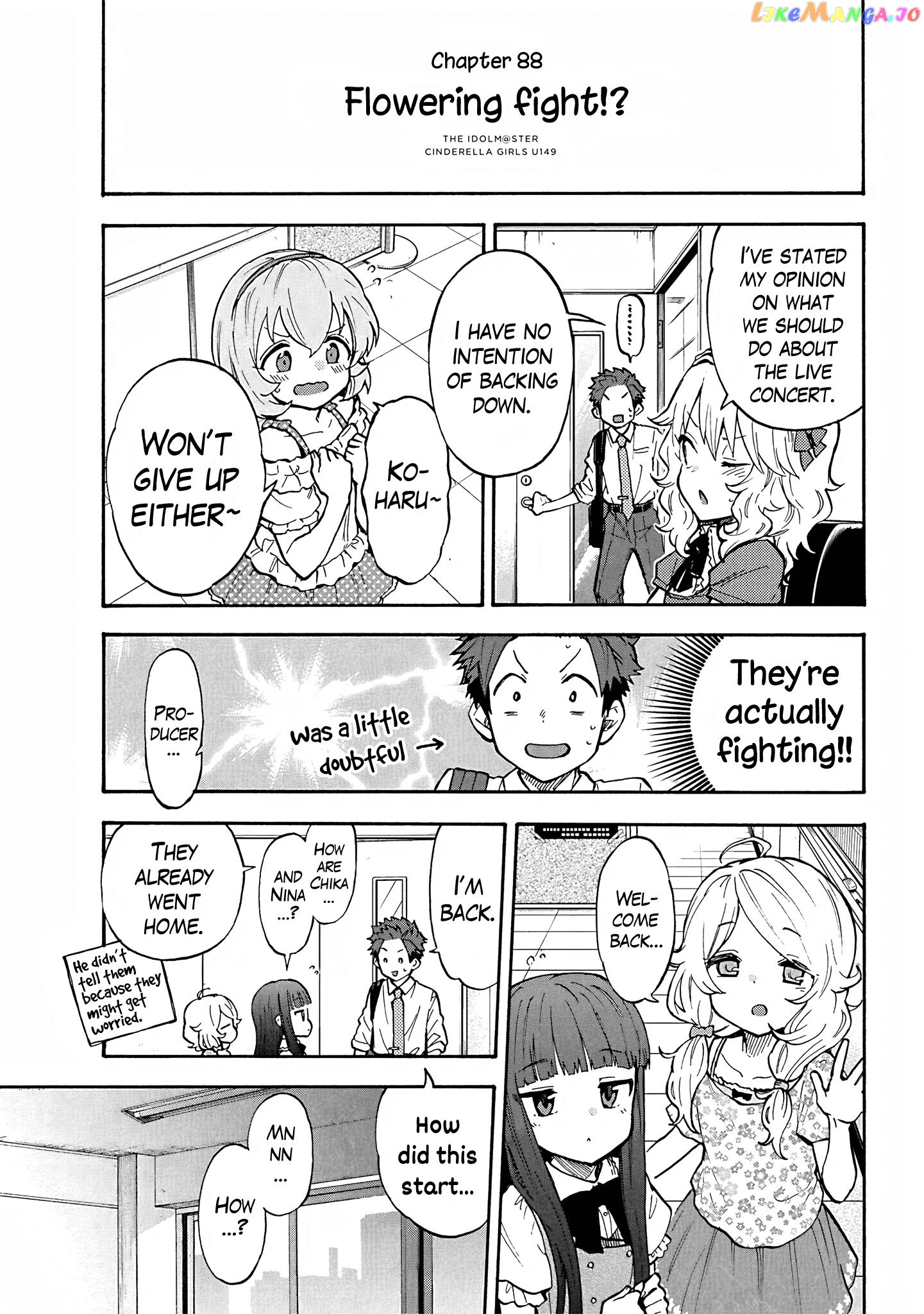 The Idolm@Ster Cinderella Girls - U149 chapter 91 - page 3