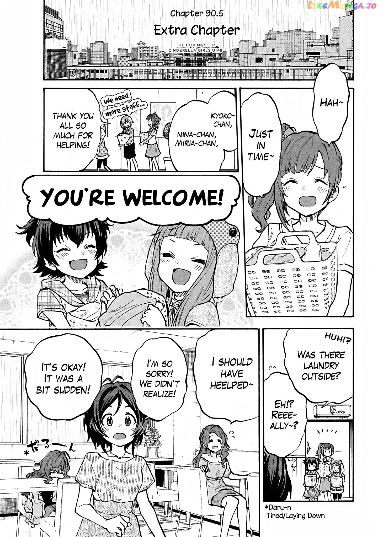 The Idolm@Ster Cinderella Girls - U149 chapter 93.5 - page 1