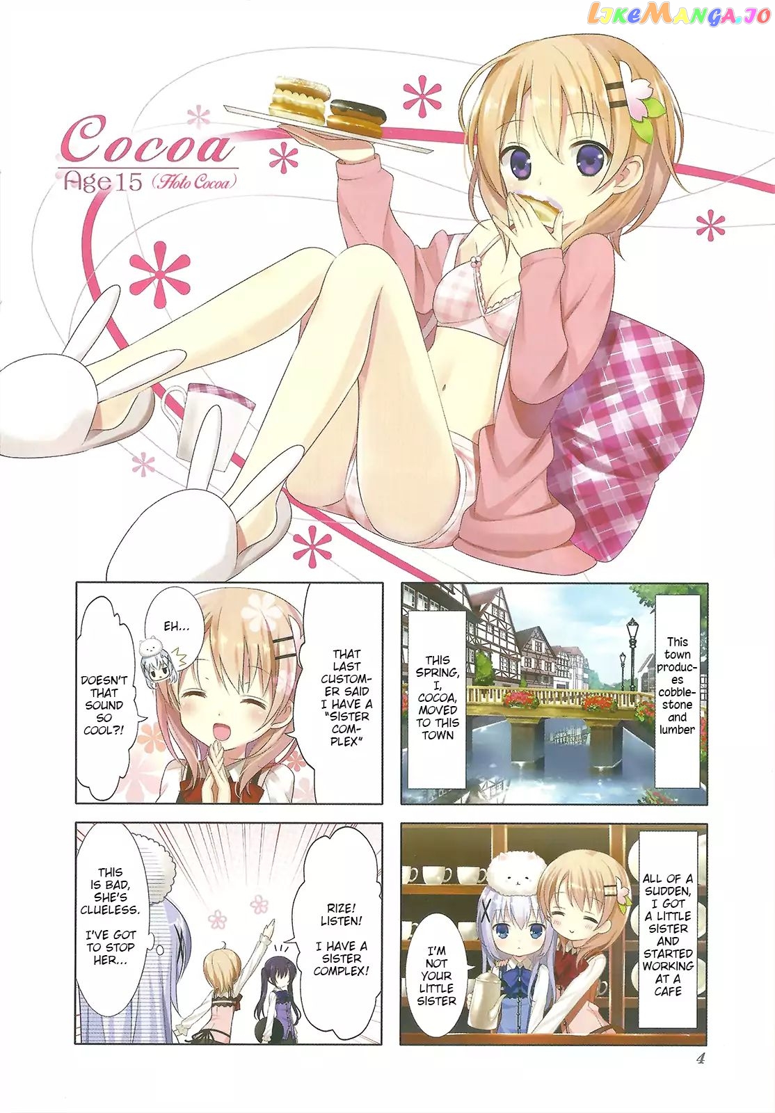 Gochuumon wa Usagi Desu ka? chapter 0 - page 4