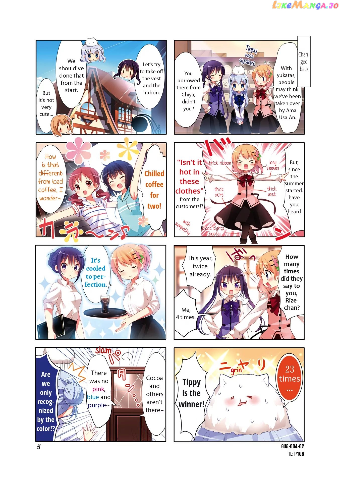 Gochuumon wa Usagi Desu ka? chapter 48 - page 2