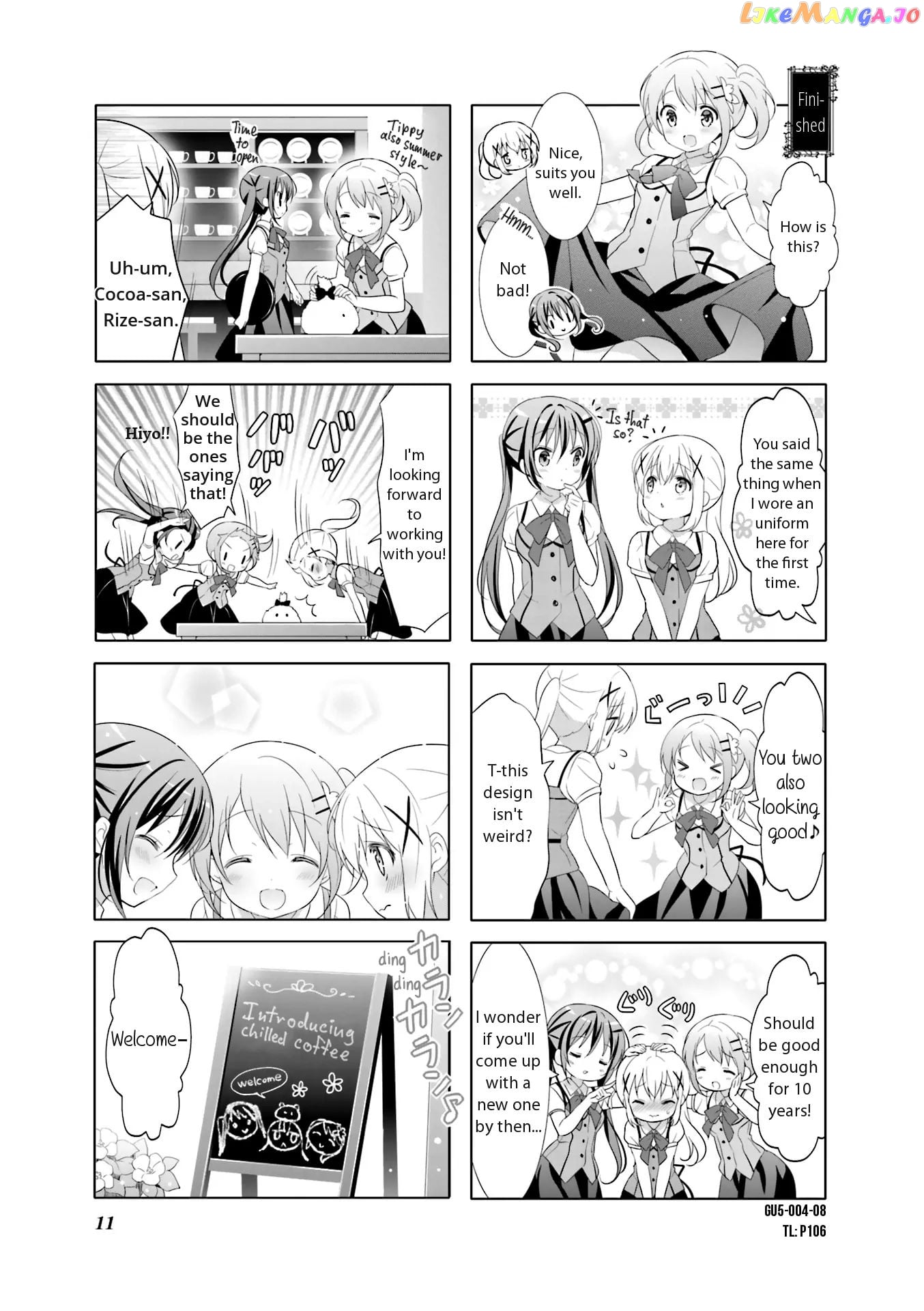 Gochuumon wa Usagi Desu ka? chapter 48 - page 8