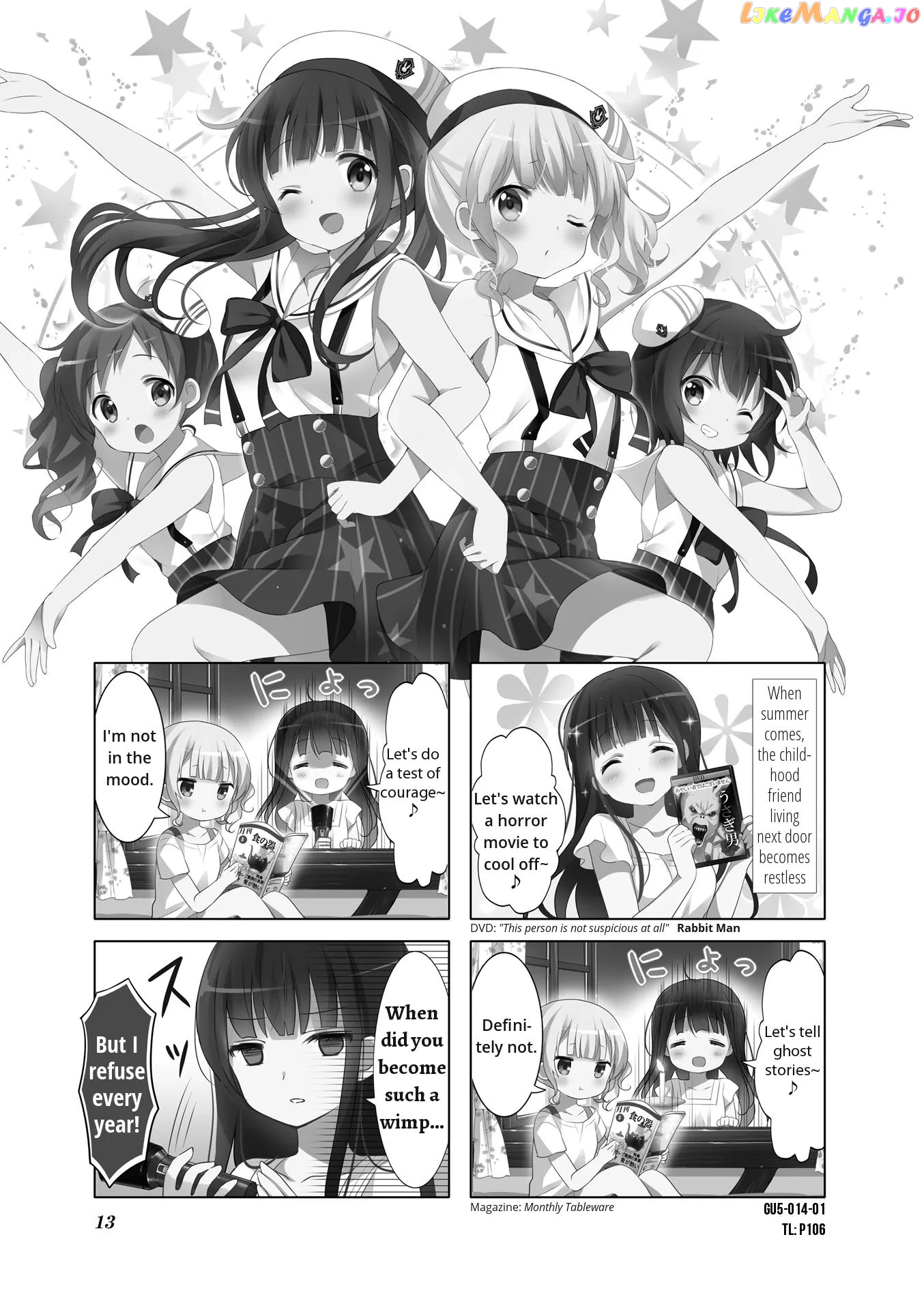 Gochuumon wa Usagi Desu ka? chapter 49 - page 1