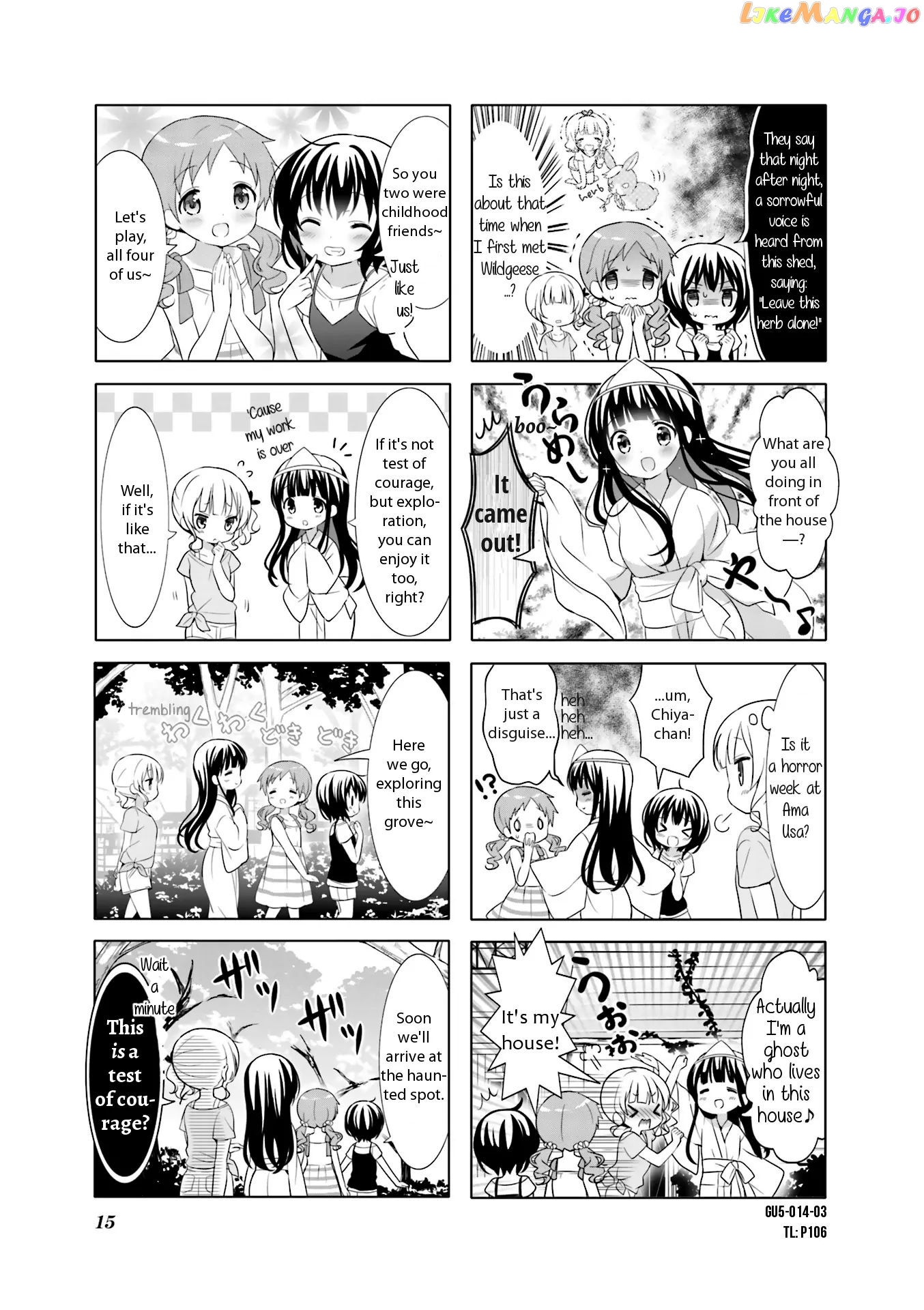 Gochuumon wa Usagi Desu ka? chapter 49 - page 3