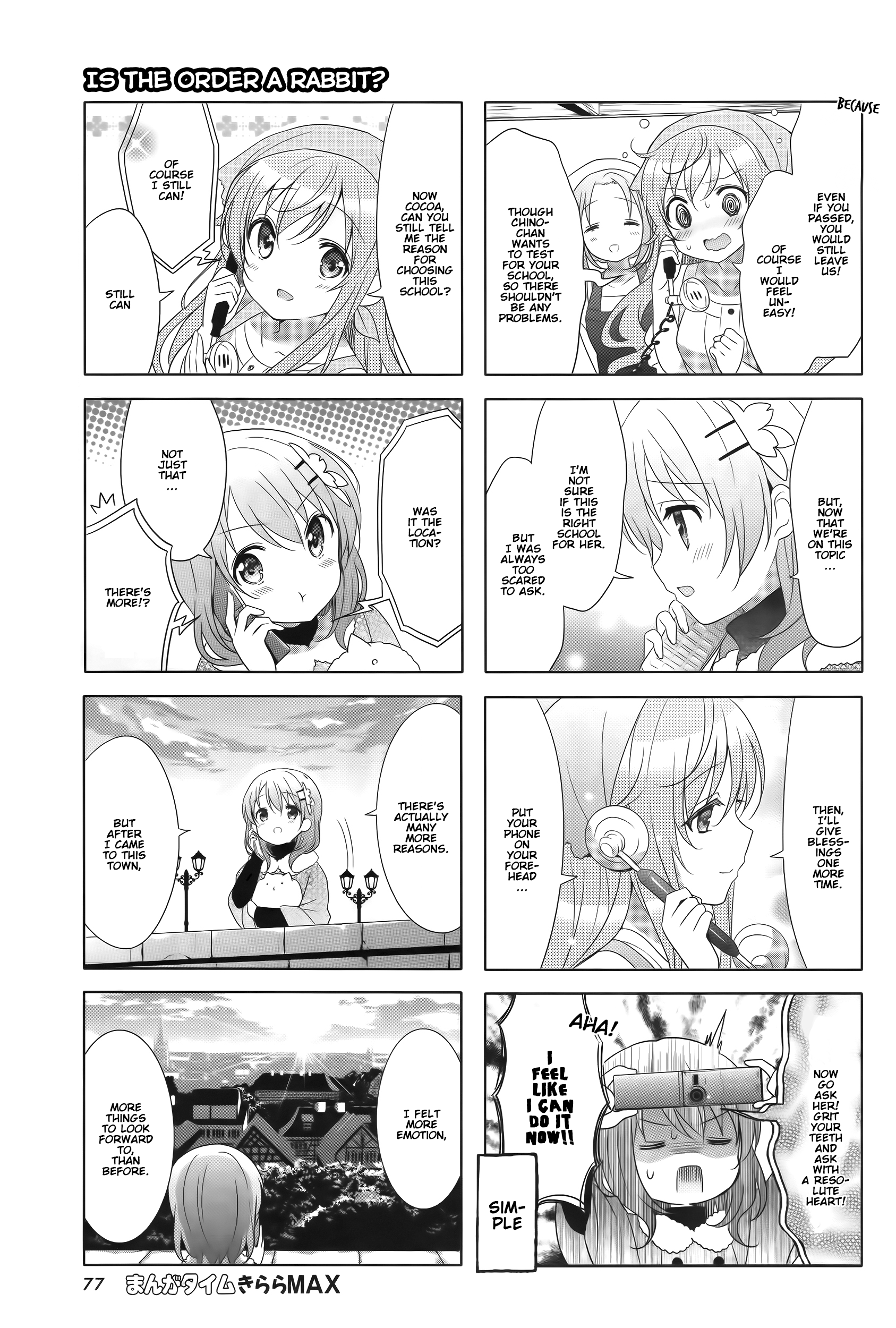Gochuumon wa Usagi Desu ka? chapter 82 - page 6