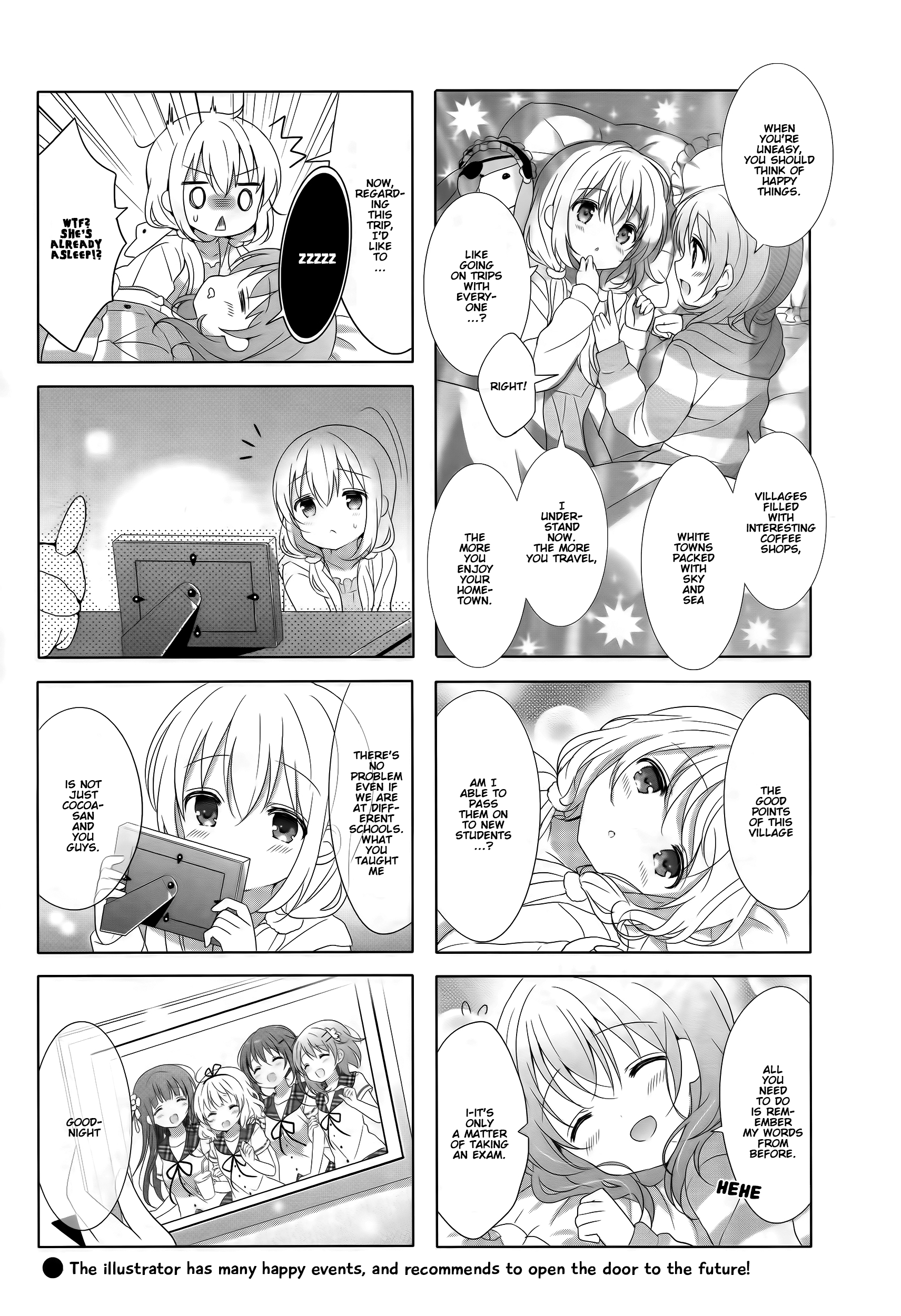 Gochuumon wa Usagi Desu ka? chapter 82 - page 9