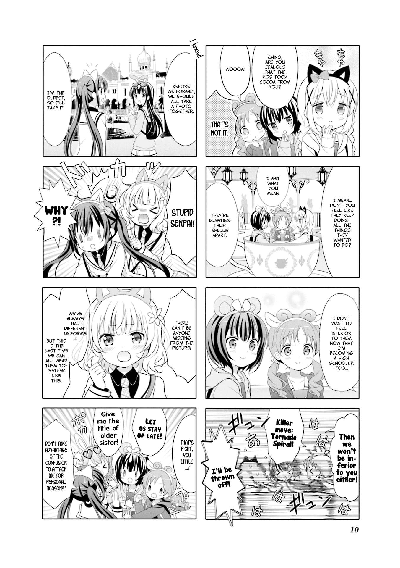 Gochuumon wa Usagi Desu ka? chapter 107 - page 10
