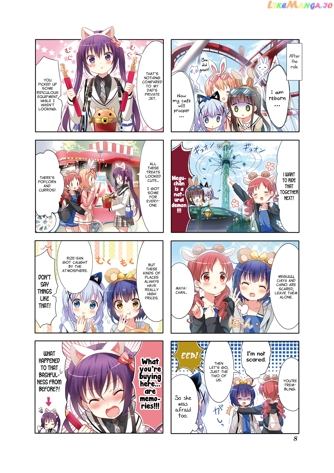 Gochuumon wa Usagi Desu ka? chapter 107 - page 8
