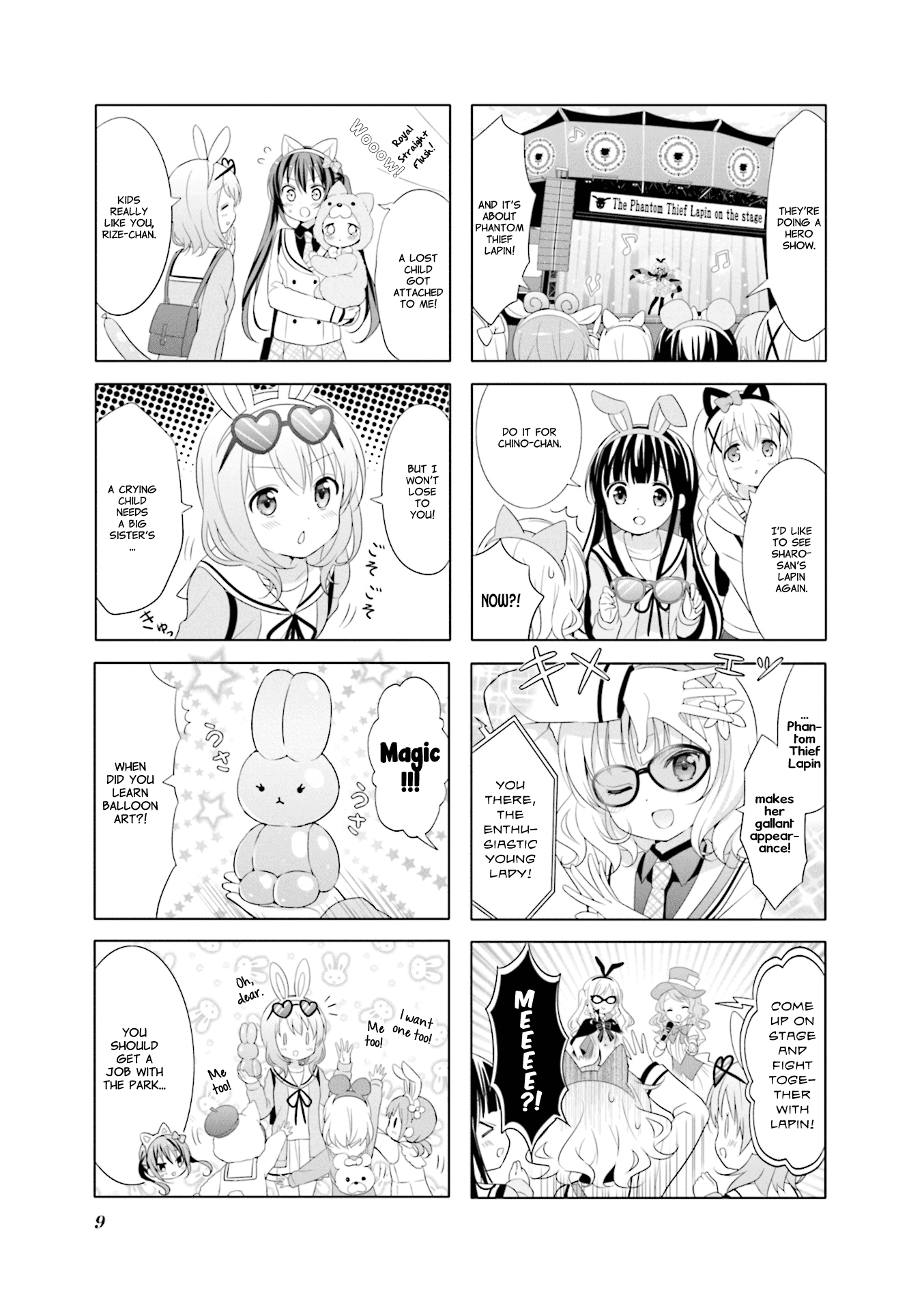 Gochuumon wa Usagi Desu ka? chapter 107 - page 9
