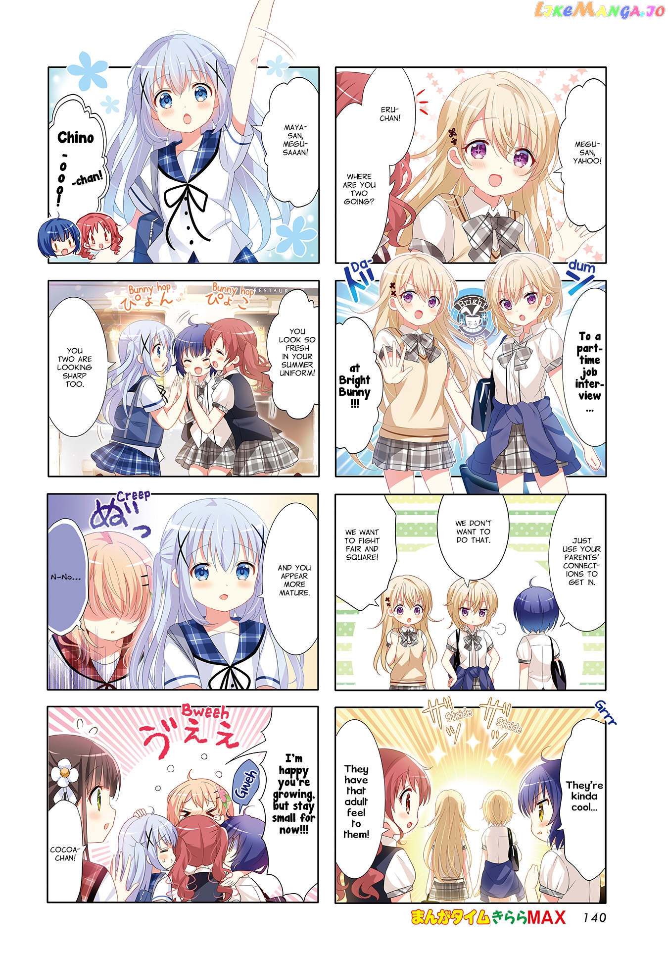 Gochuumon wa Usagi Desu ka? chapter 136 - page 2