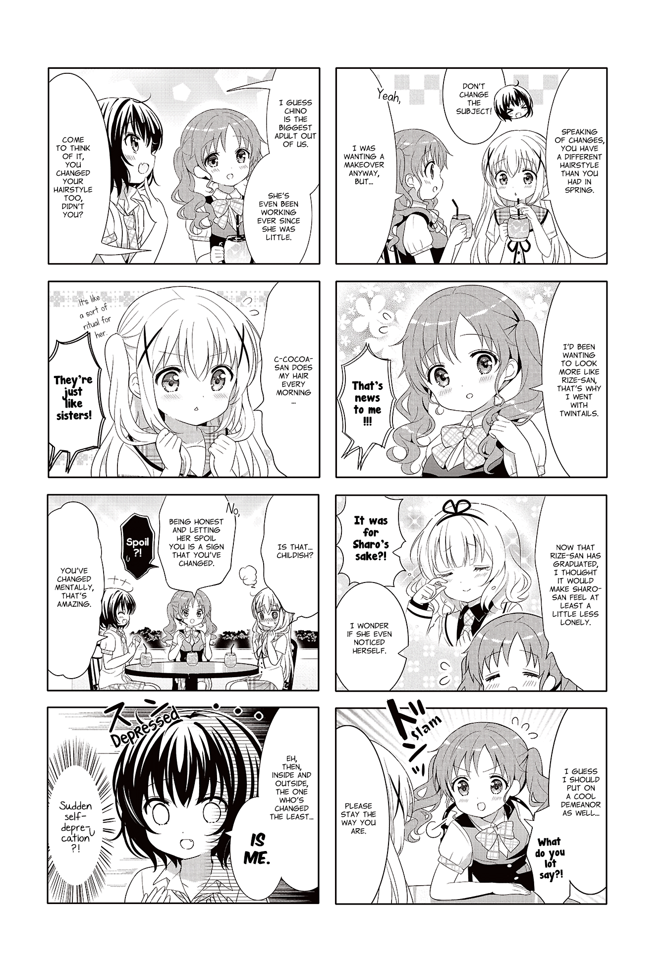 Gochuumon wa Usagi Desu ka? chapter 136 - page 4