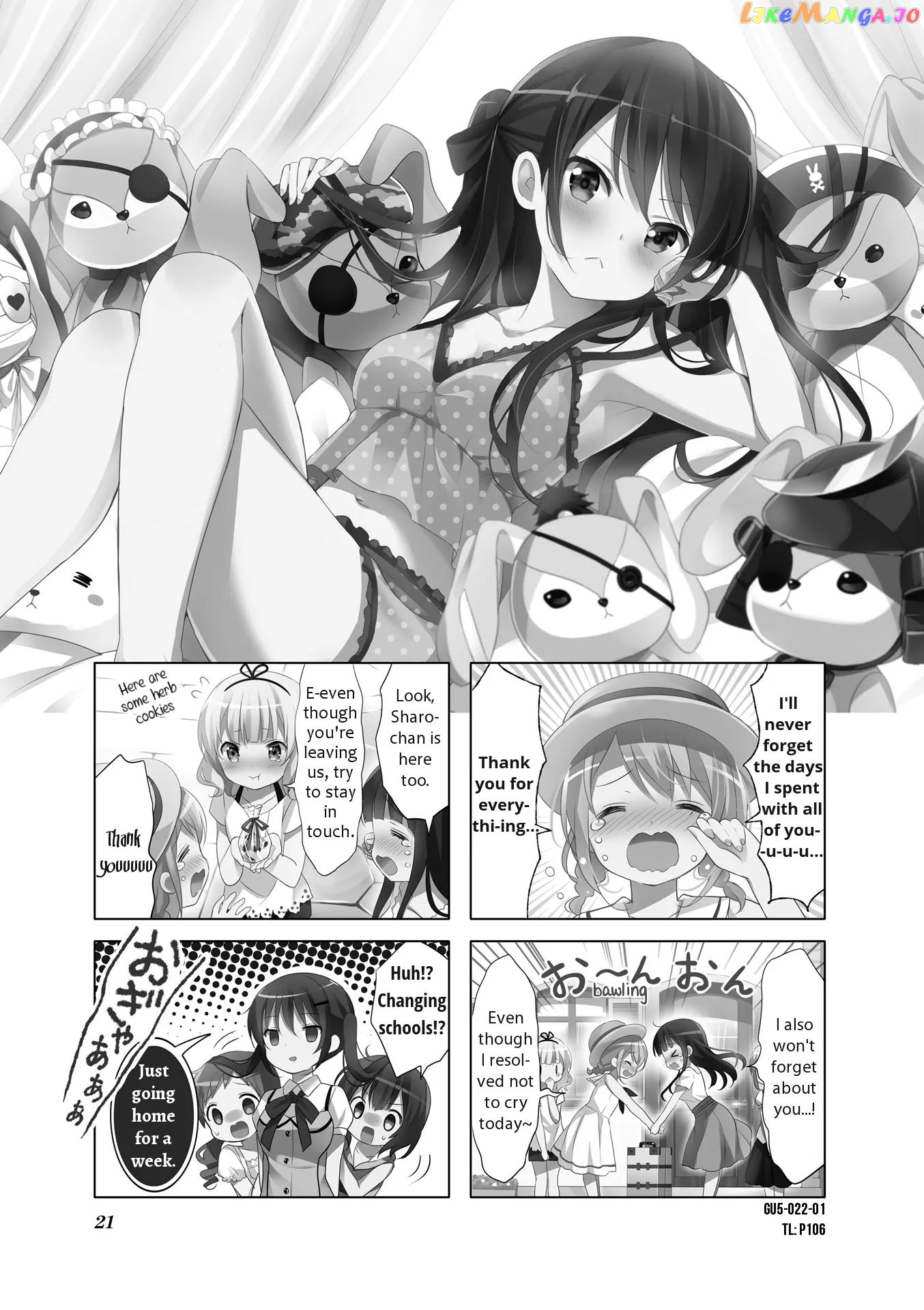 Gochuumon wa Usagi Desu ka? chapter 50 - page 1