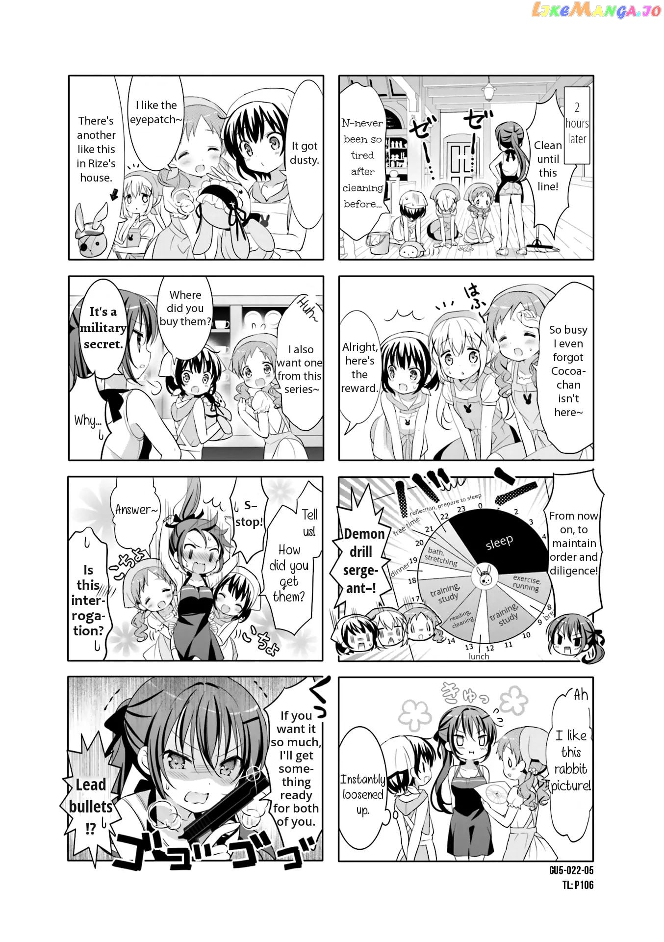 Gochuumon wa Usagi Desu ka? chapter 50 - page 5