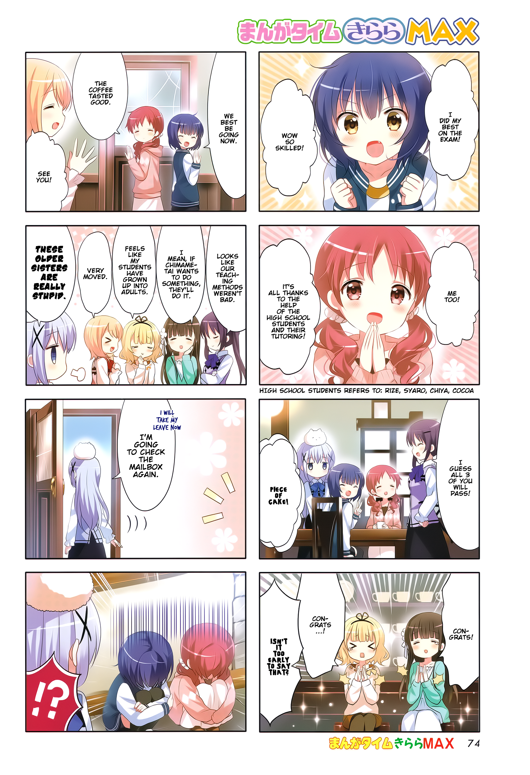Gochuumon wa Usagi Desu ka? chapter 83 - page 4