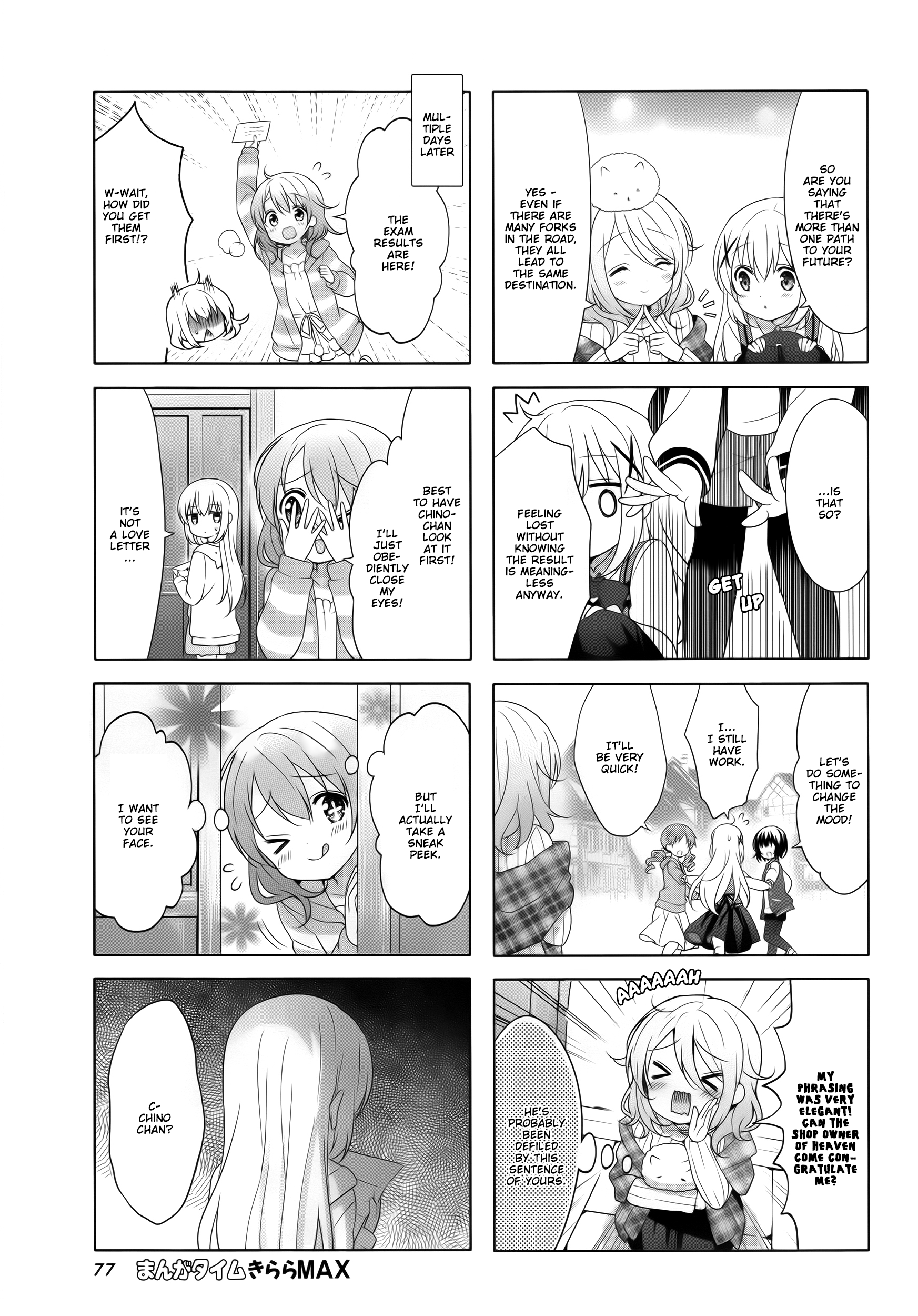 Gochuumon wa Usagi Desu ka? chapter 83 - page 7