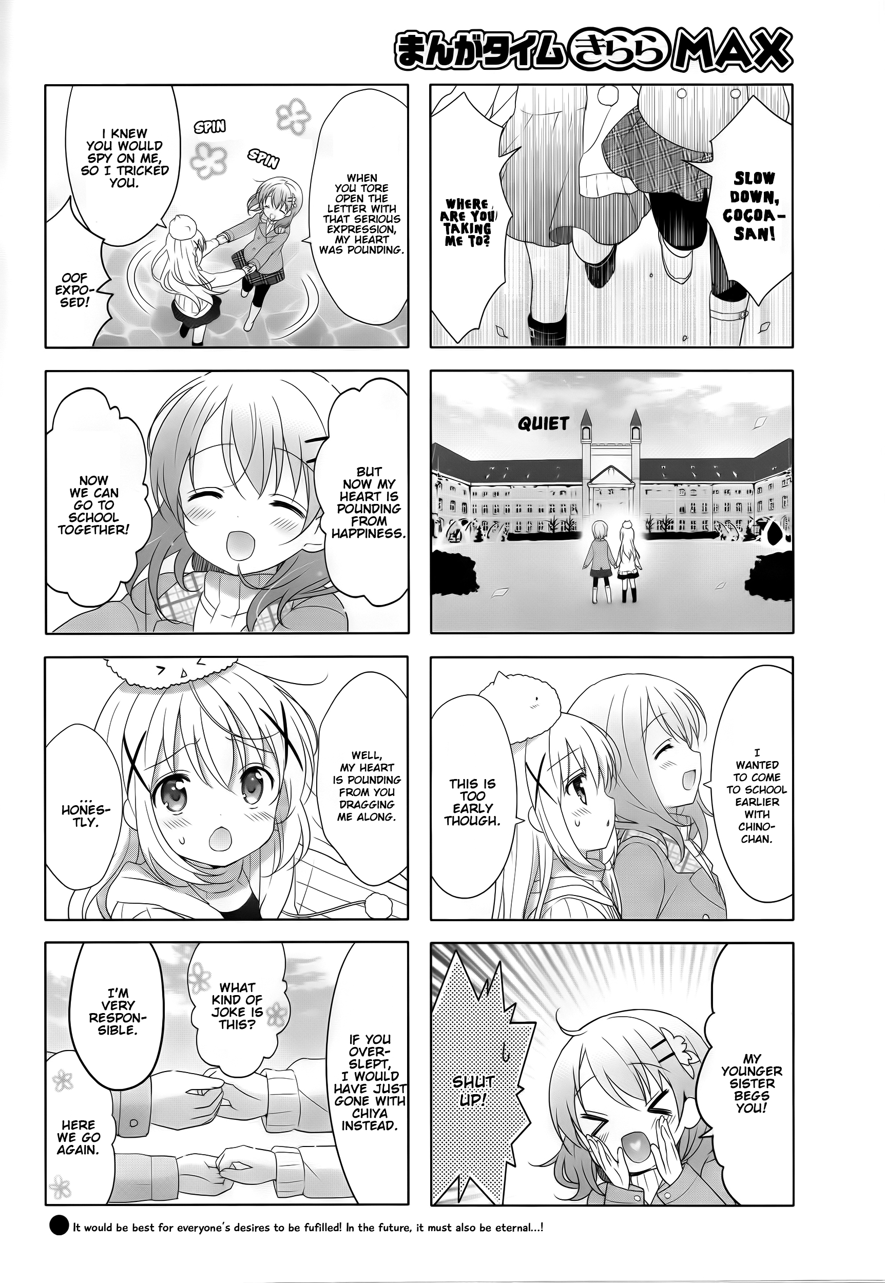 Gochuumon wa Usagi Desu ka? chapter 83 - page 10