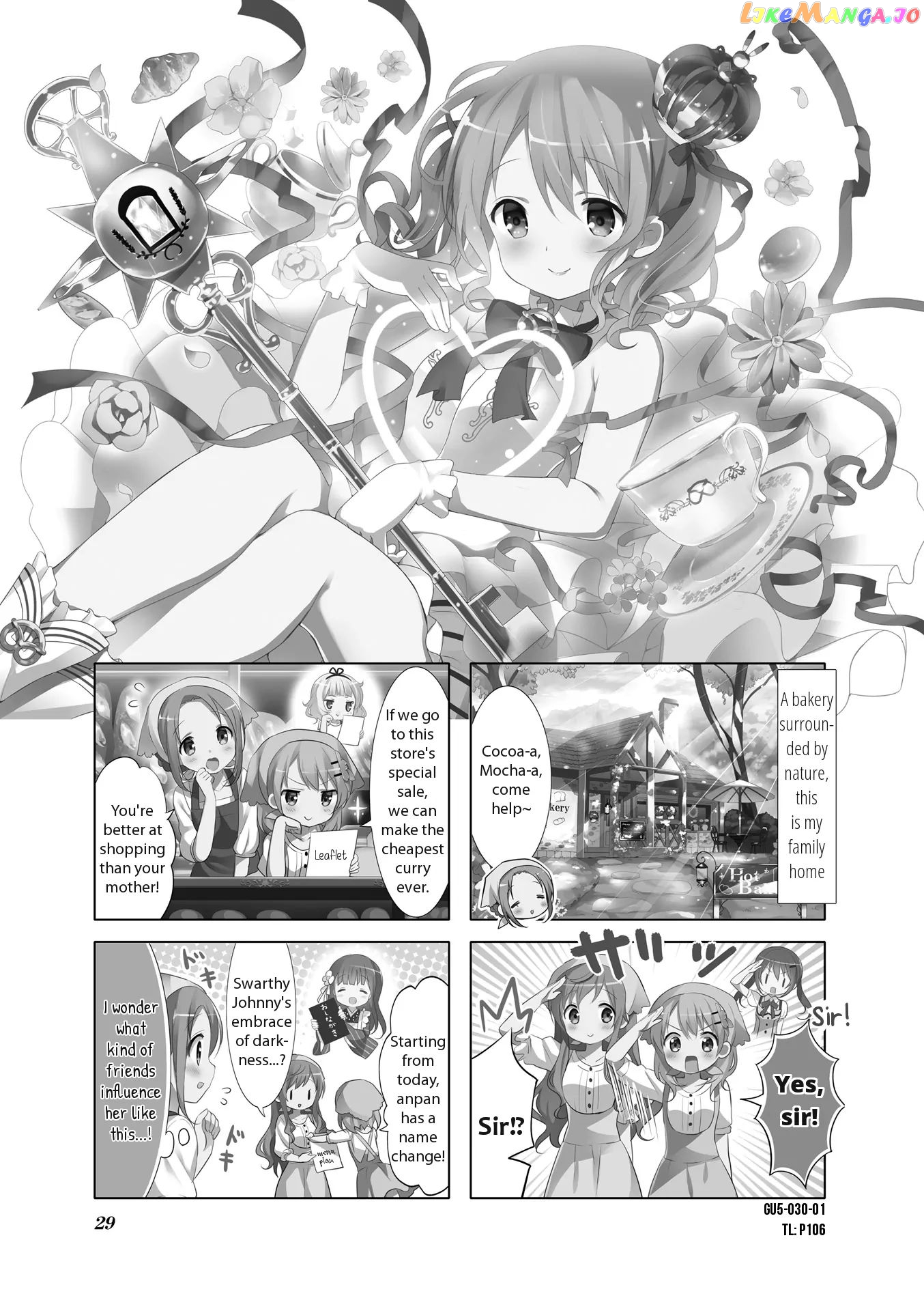 Gochuumon wa Usagi Desu ka? chapter 51 - page 1