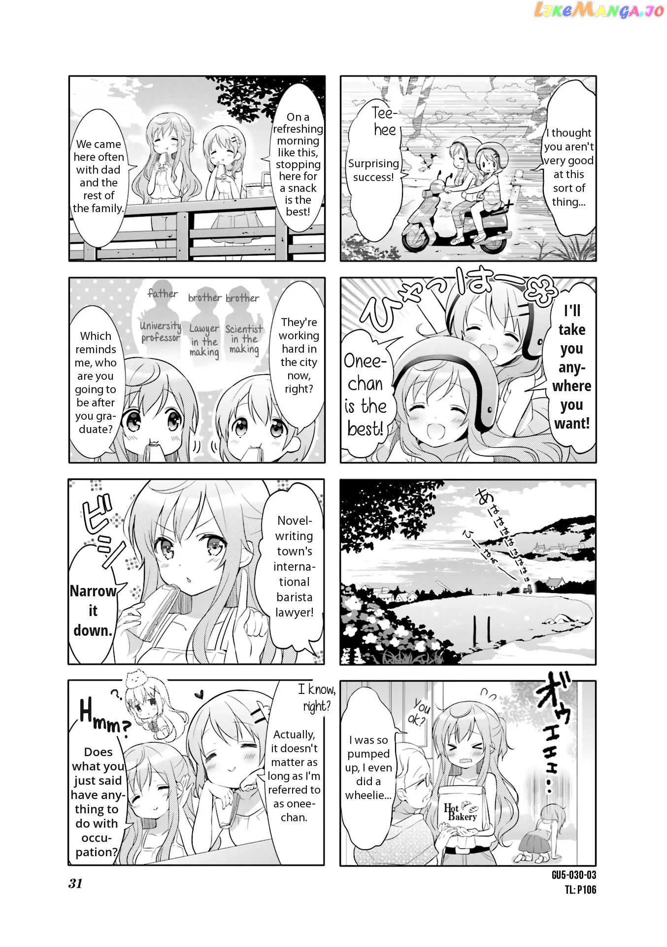 Gochuumon wa Usagi Desu ka? chapter 51 - page 3