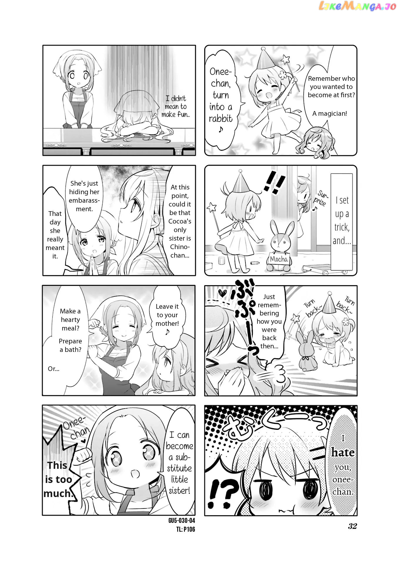 Gochuumon wa Usagi Desu ka? chapter 51 - page 4