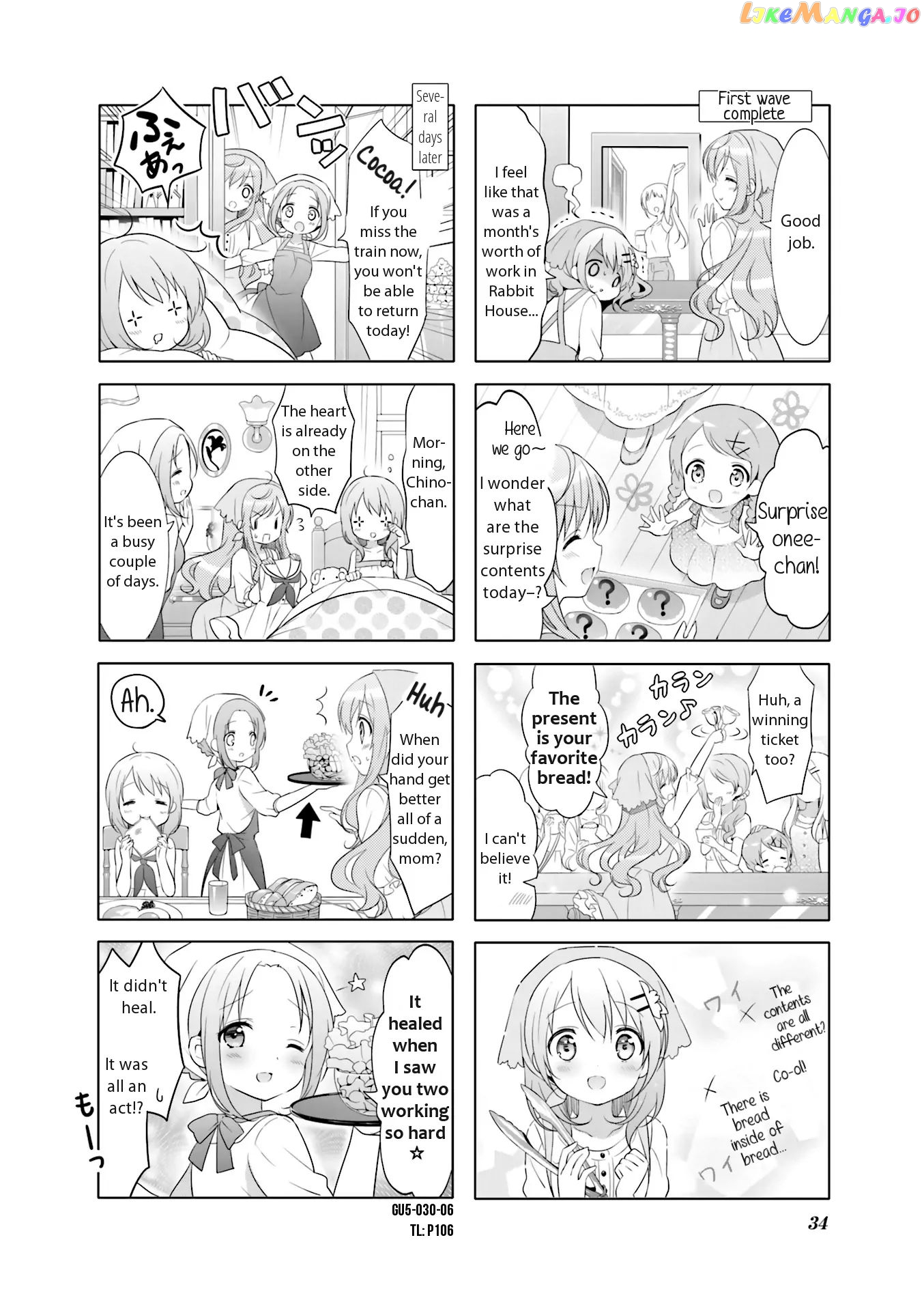 Gochuumon wa Usagi Desu ka? chapter 51 - page 6