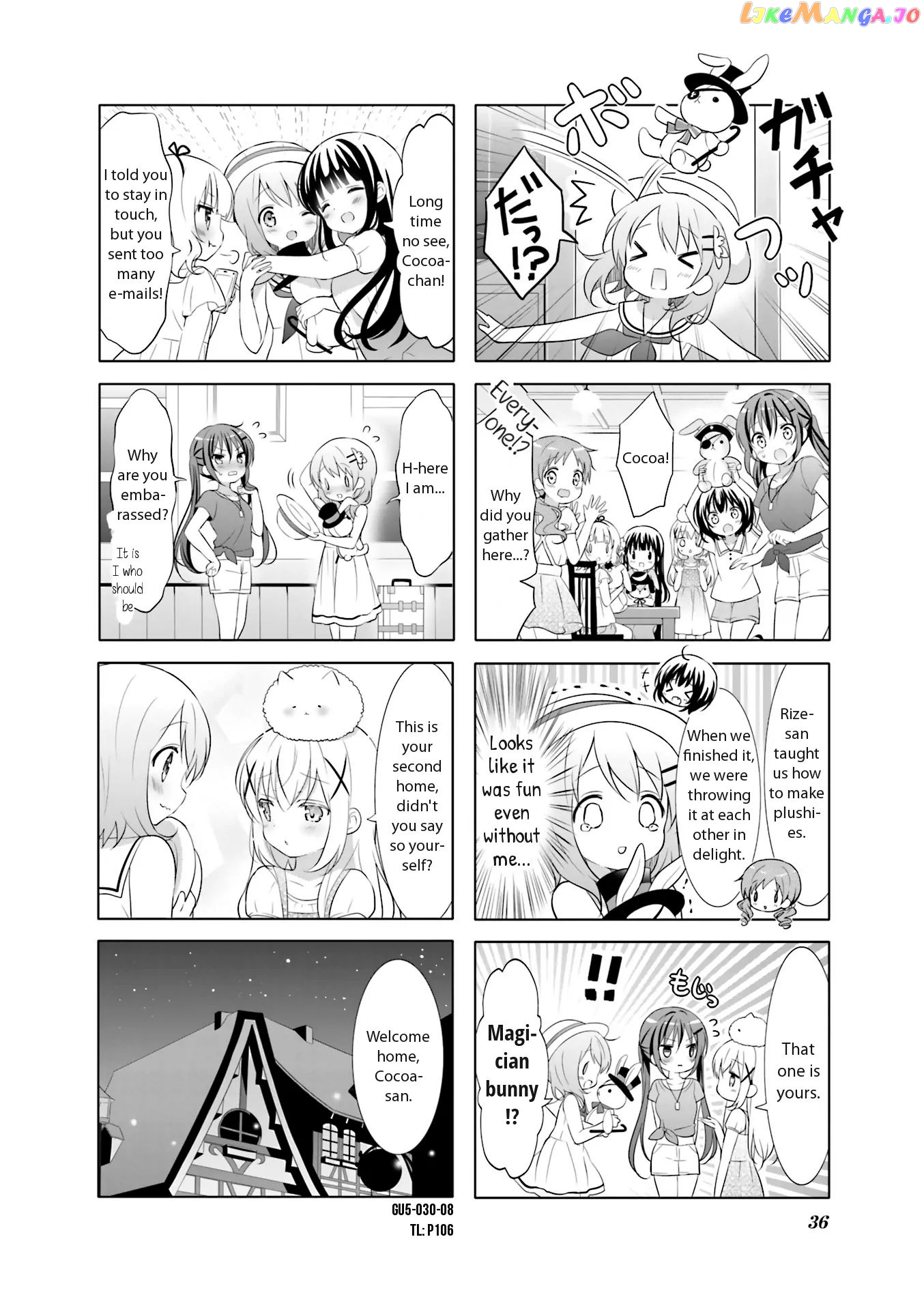Gochuumon wa Usagi Desu ka? chapter 51 - page 8