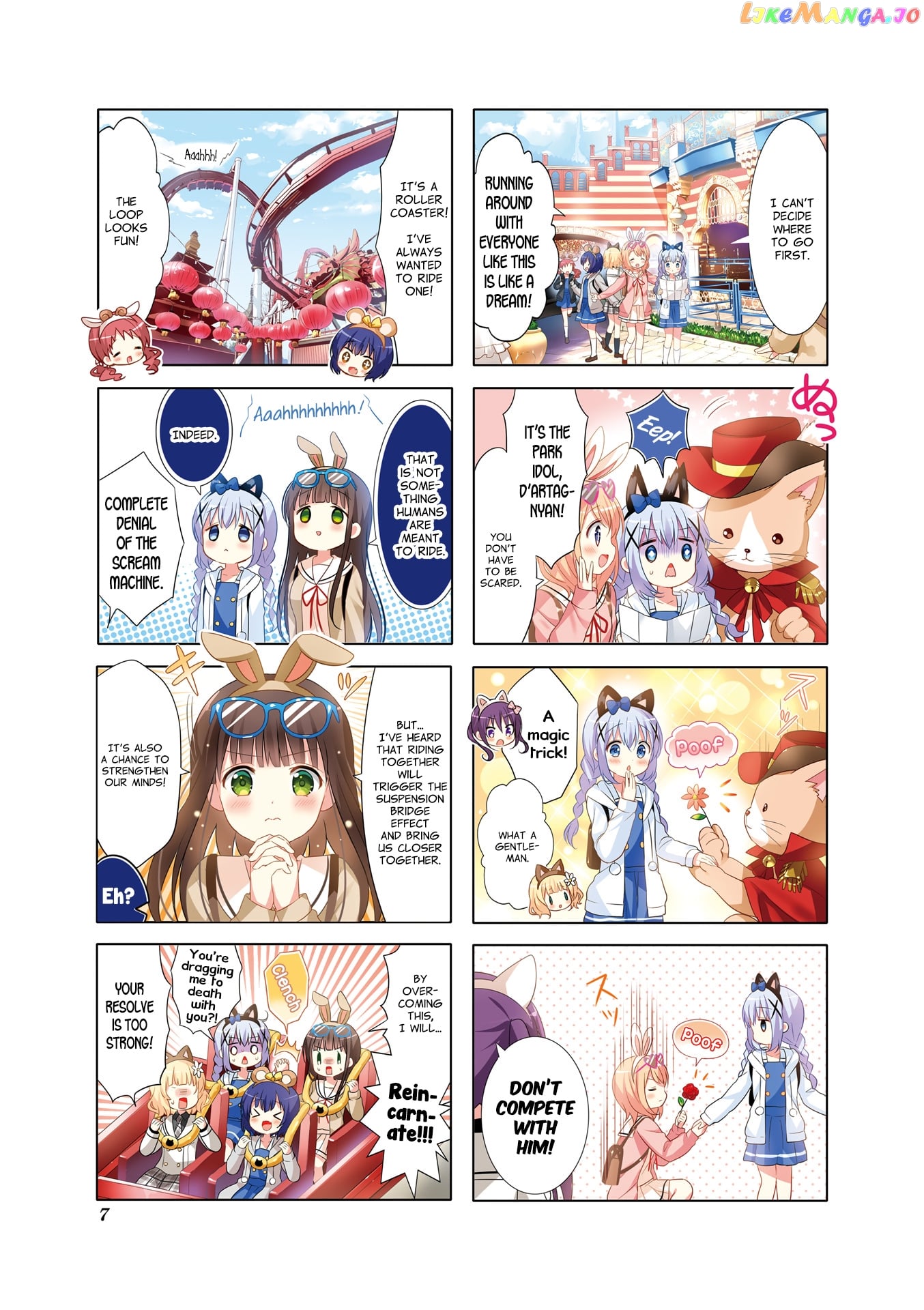 Gochuumon wa Usagi Desu ka? chapter 109 - page 7