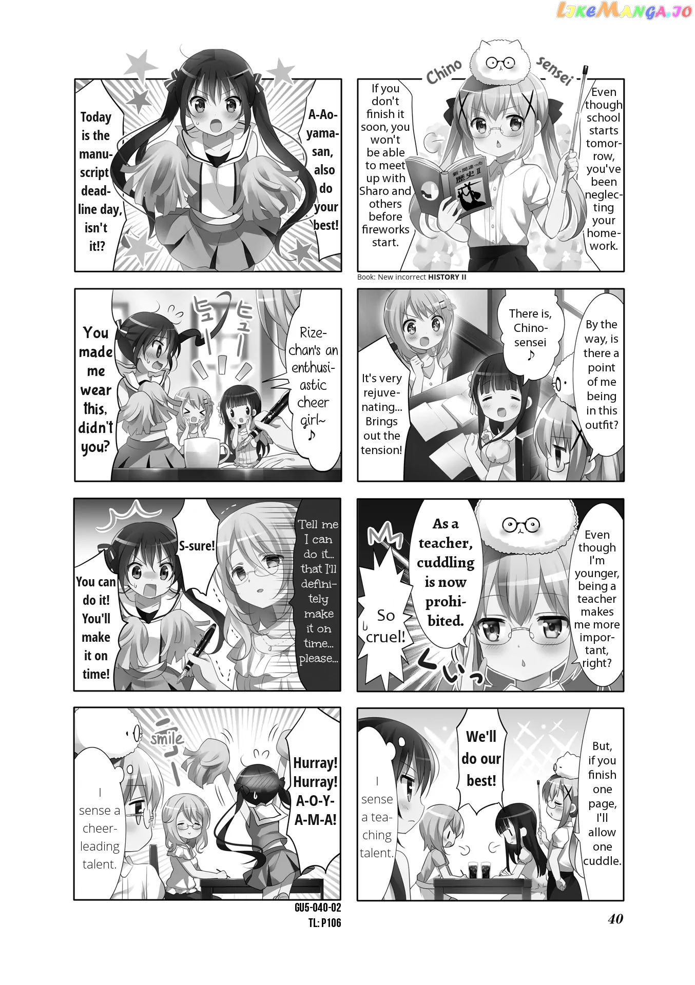 Gochuumon wa Usagi Desu ka? chapter 52 - page 2