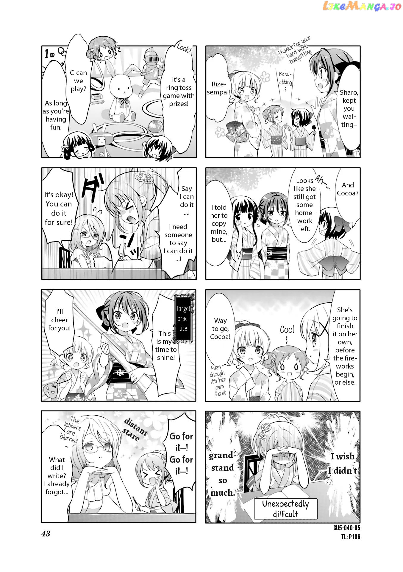 Gochuumon wa Usagi Desu ka? chapter 52 - page 5