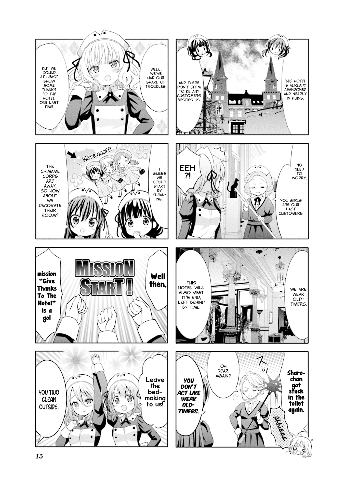Gochuumon wa Usagi Desu ka? chapter 110 - page 3