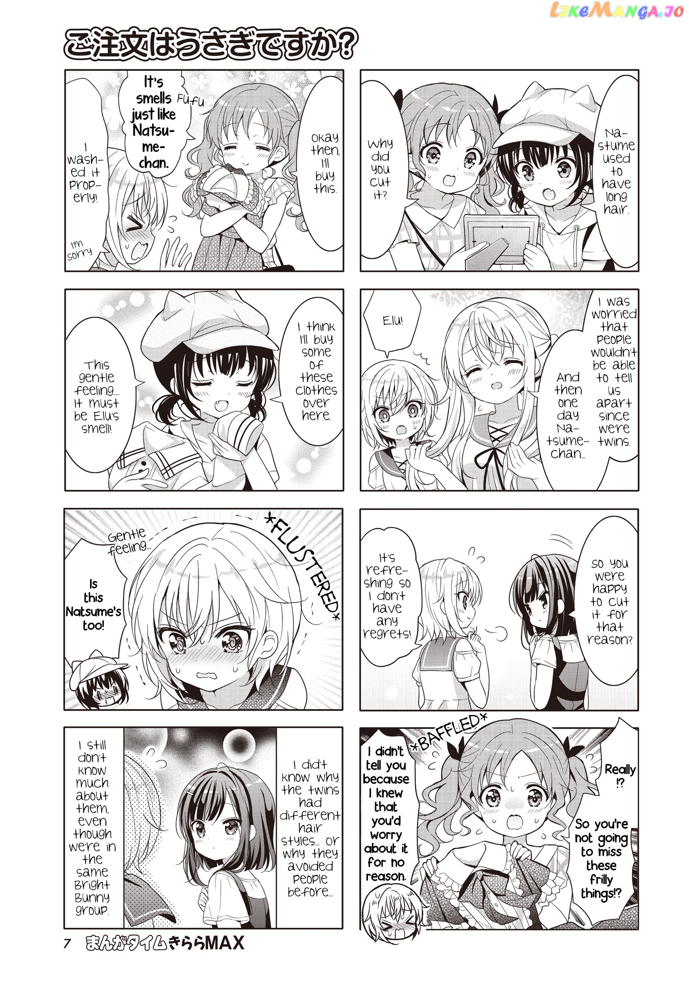 Gochuumon wa Usagi Desu ka? chapter 139 - page 3
