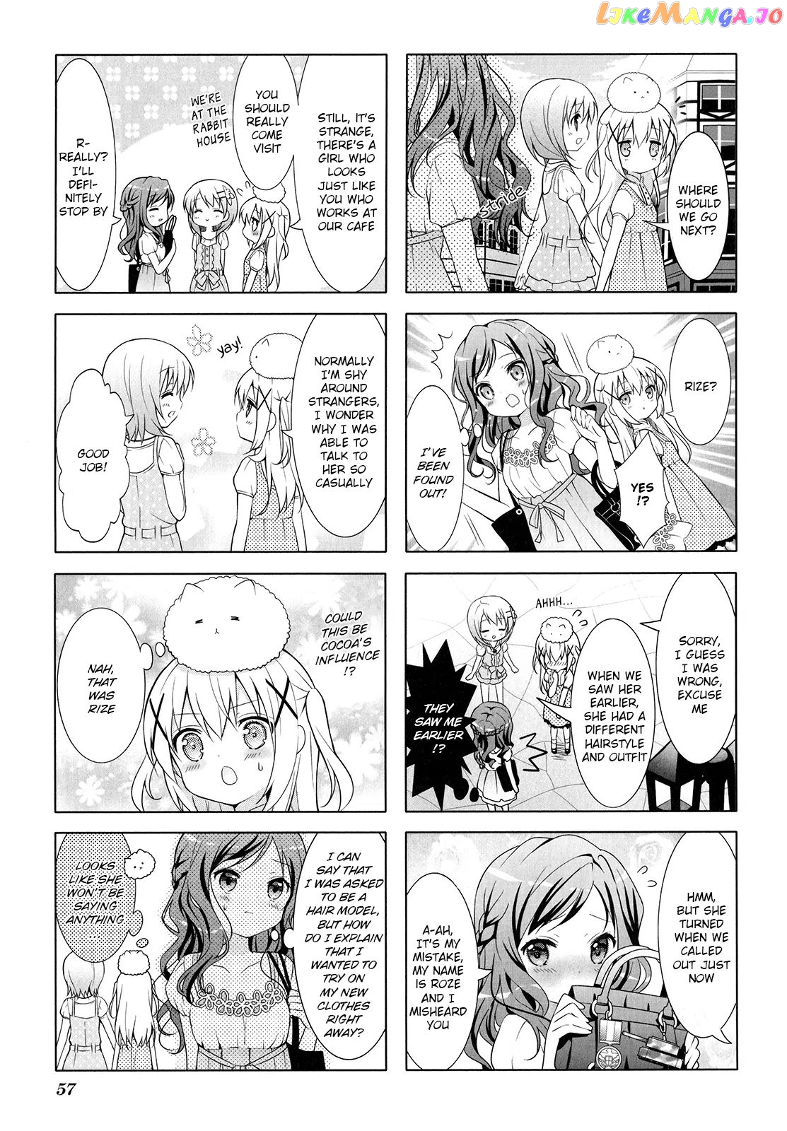 Gochuumon wa Usagi Desu ka? chapter 6 - page 7