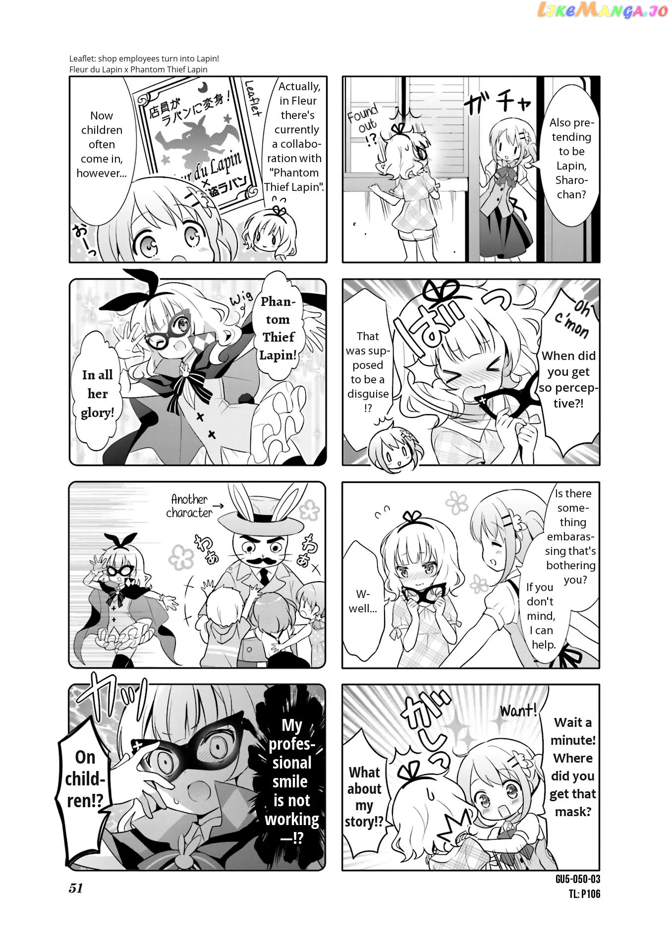 Gochuumon wa Usagi Desu ka? chapter 53 - page 3