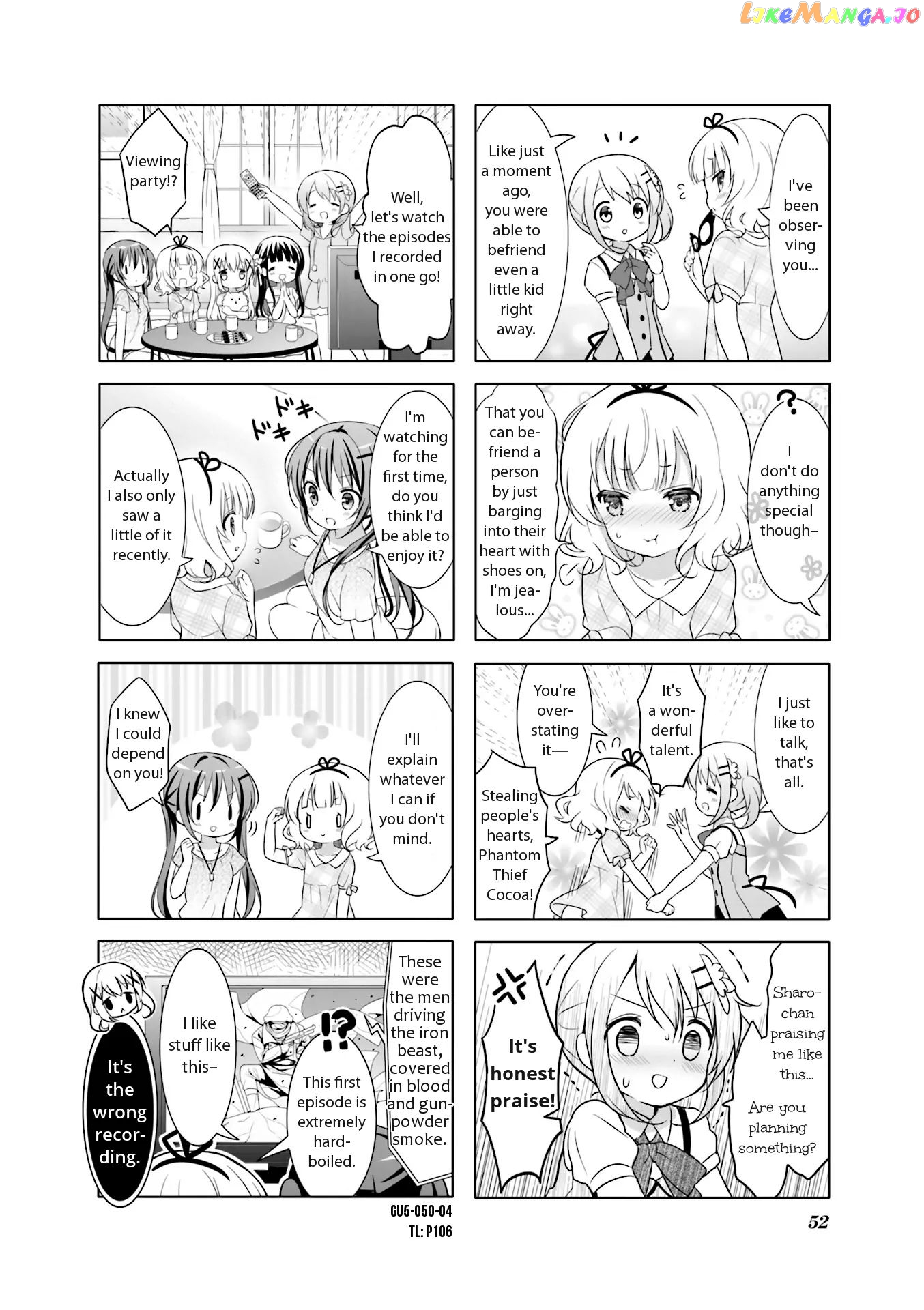 Gochuumon wa Usagi Desu ka? chapter 53 - page 4