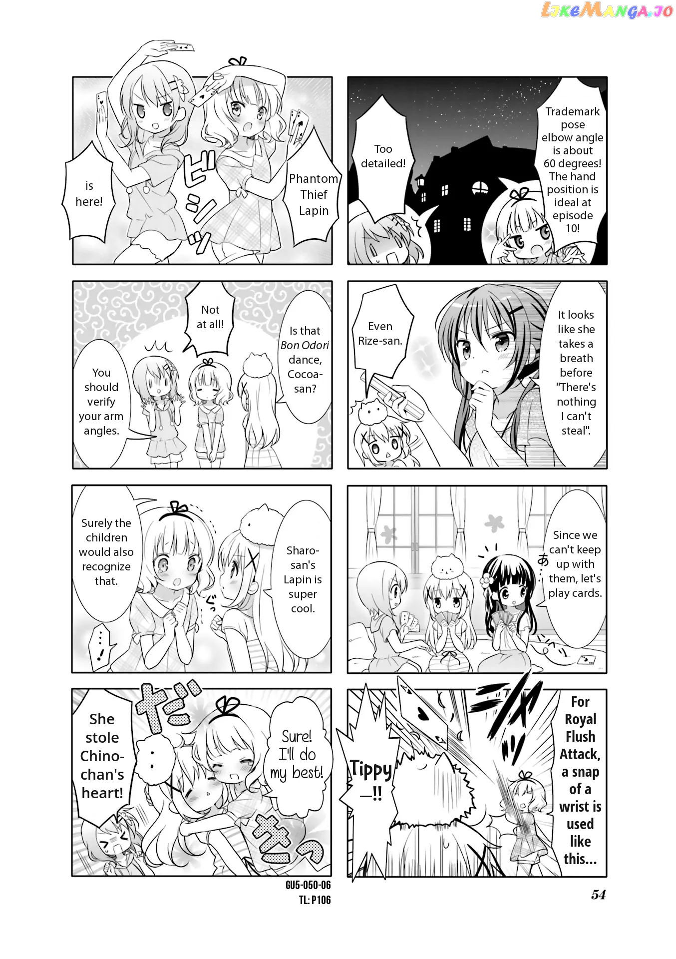 Gochuumon wa Usagi Desu ka? chapter 53 - page 6