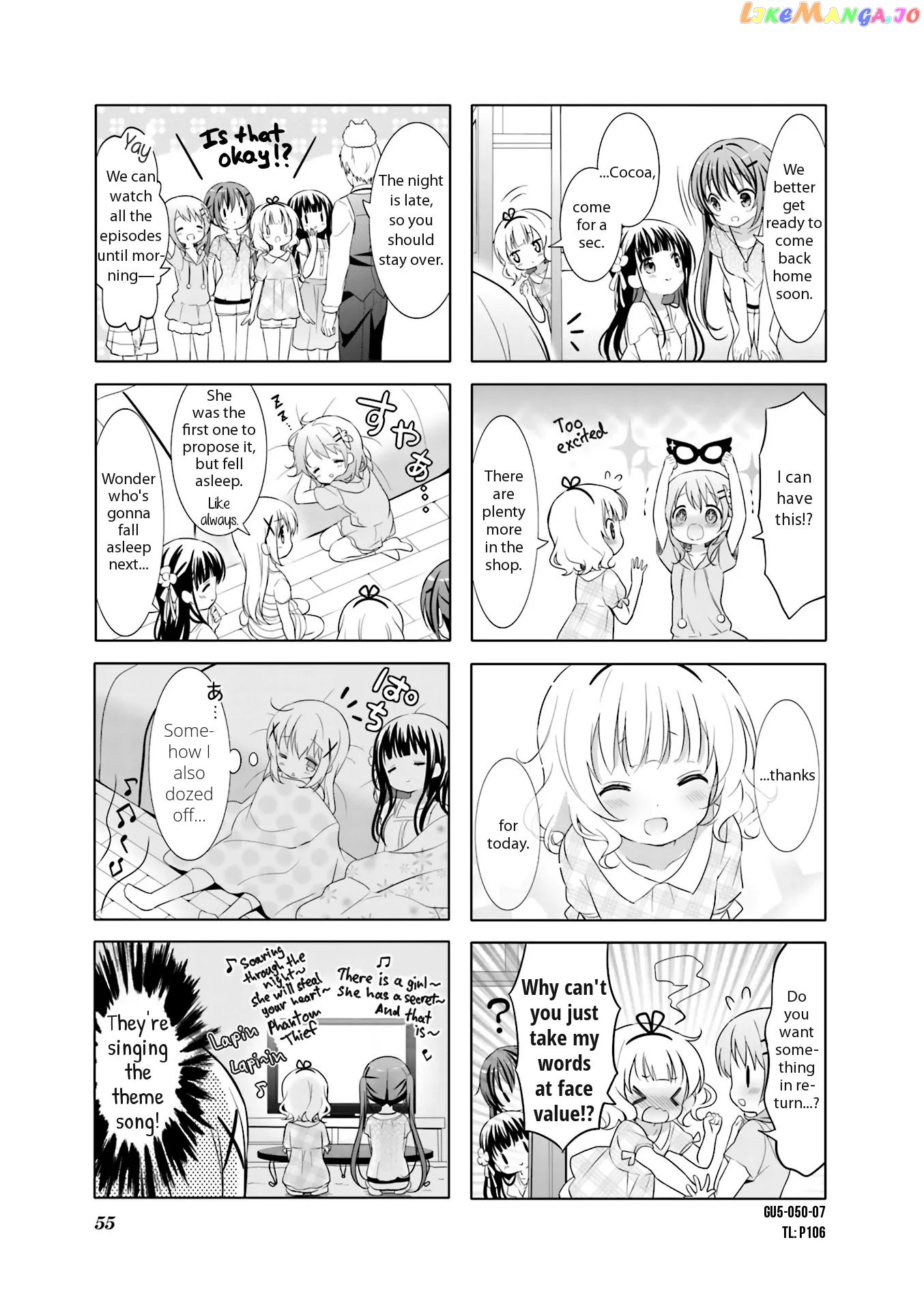 Gochuumon wa Usagi Desu ka? chapter 53 - page 7