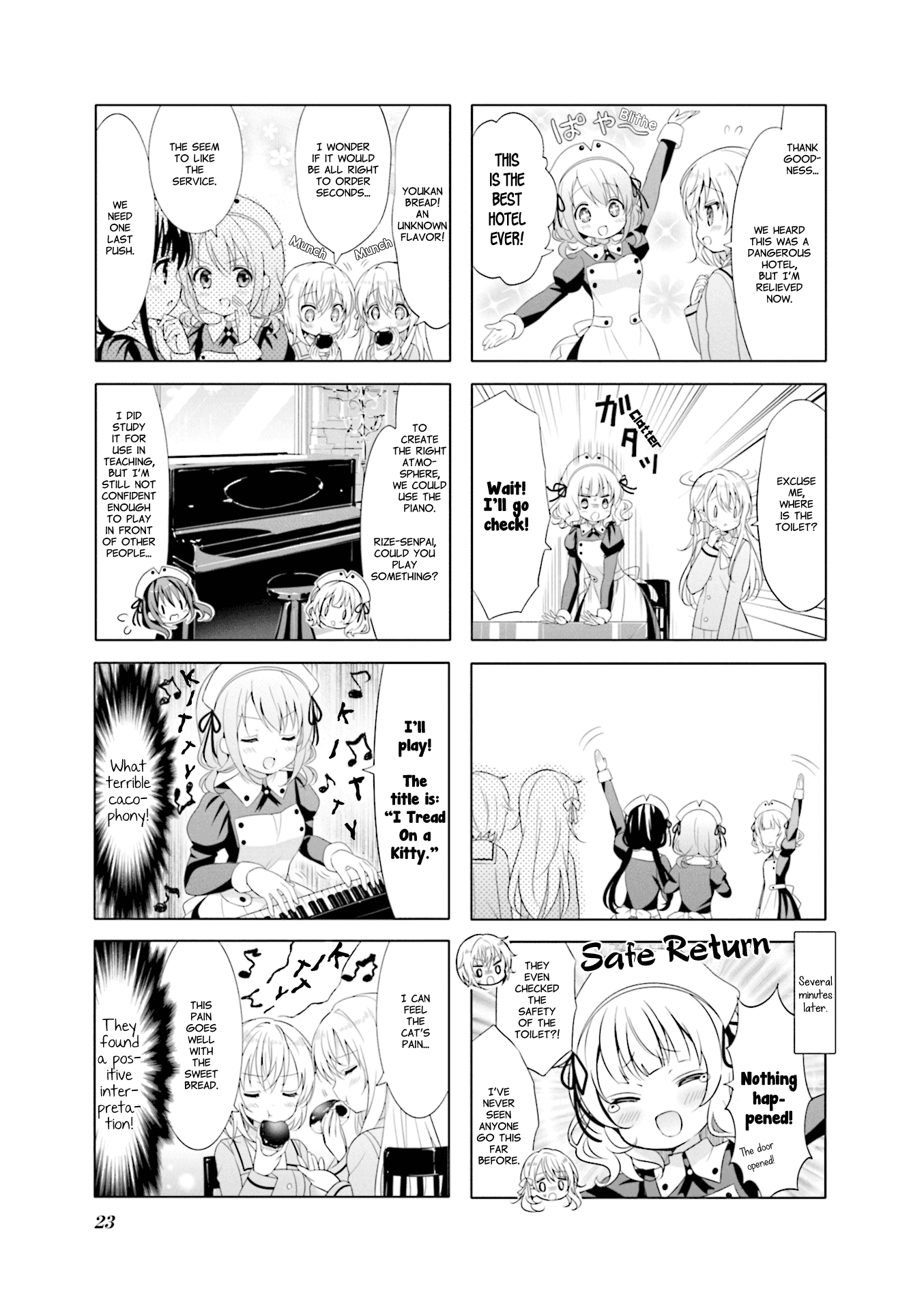 Gochuumon wa Usagi Desu ka? chapter 111 - page 3
