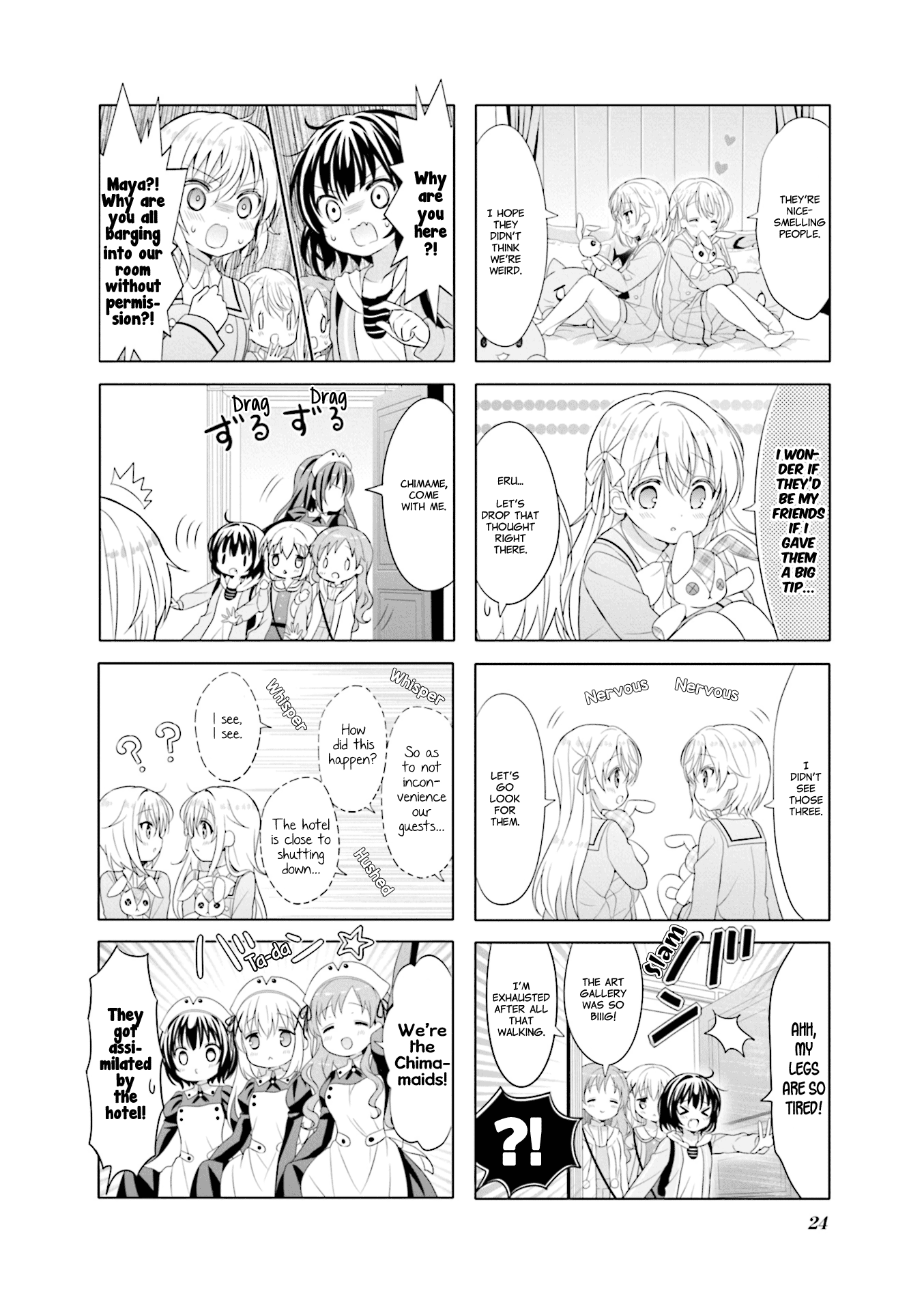 Gochuumon wa Usagi Desu ka? chapter 111 - page 4