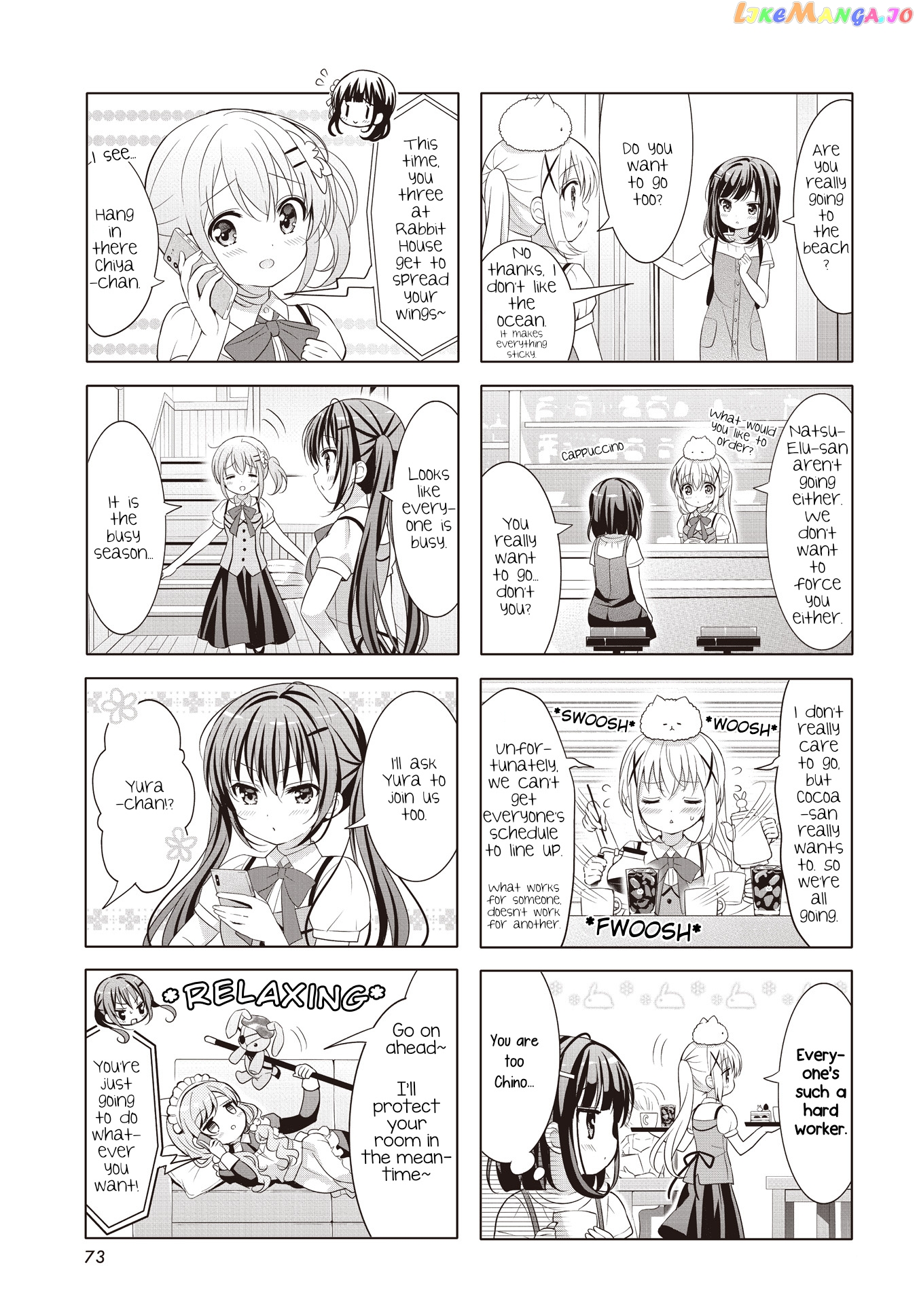 Gochuumon wa Usagi Desu ka? chapter 140 - page 3