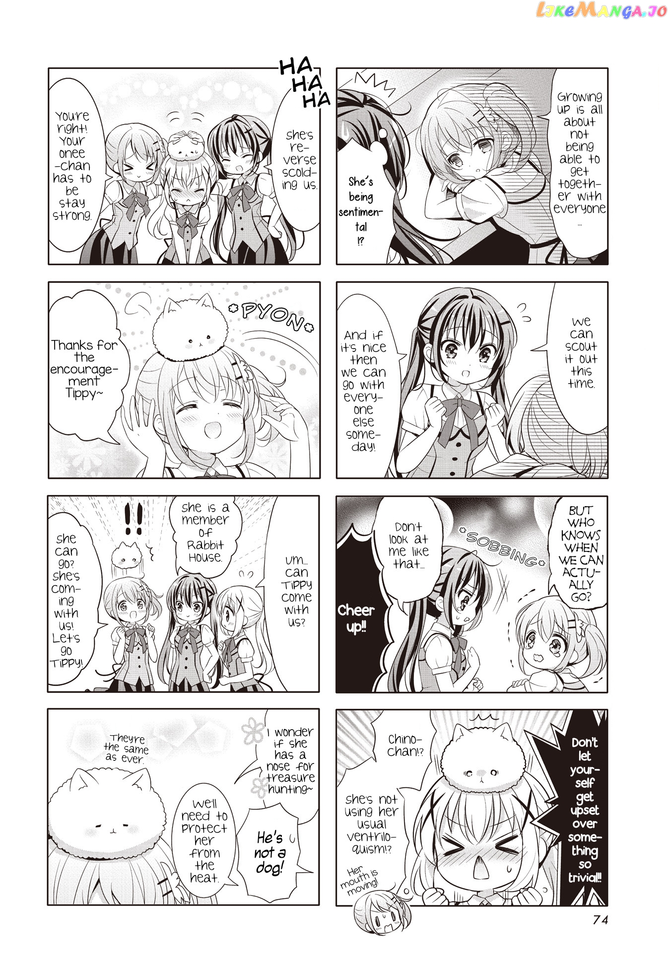 Gochuumon wa Usagi Desu ka? chapter 140 - page 4
